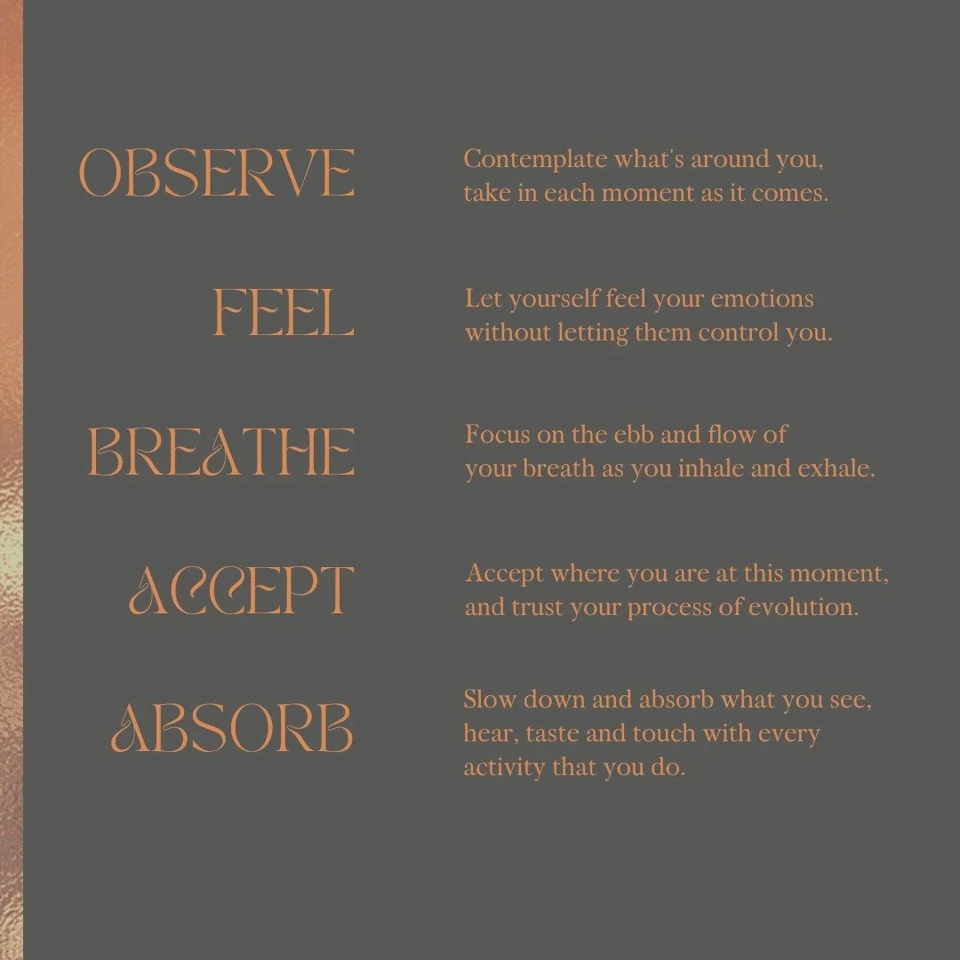 YOU HAVE TO CATCH THE SPACE IN-BETWEEN for real change to happen.

What does this look like?

Slowing down, tuning in, connecting, observing, feeling into the moment, the emotion or whatever is coming up for you.

When you accept a situation or perso