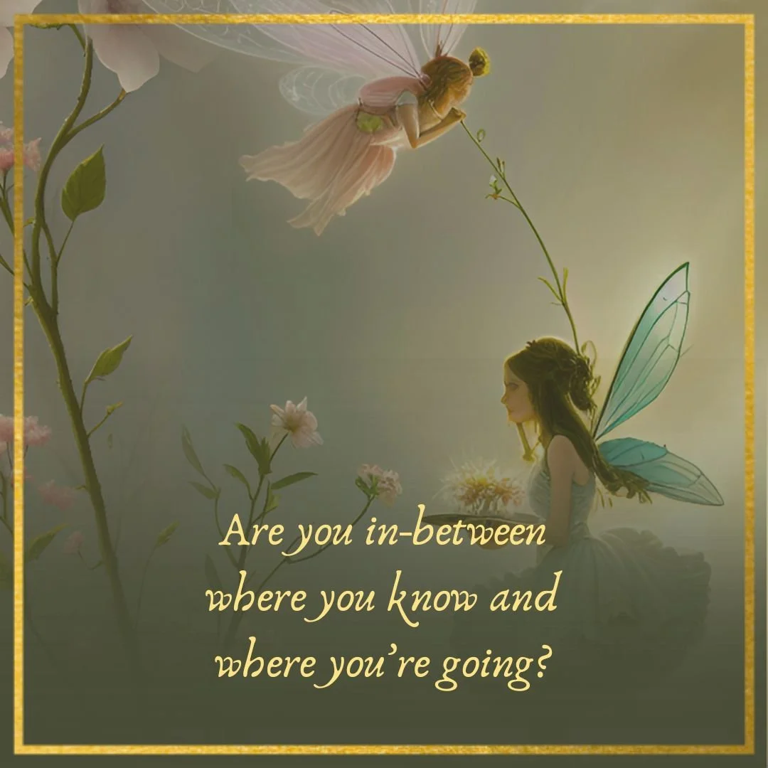 Transitions are all about motion, from one place to another, only we don't always know where we are going. We only know where we don't want to be. 

Sound familiar? 

So, some questions to ask yourself:
"Do I need to go anywhere, or is it okay t