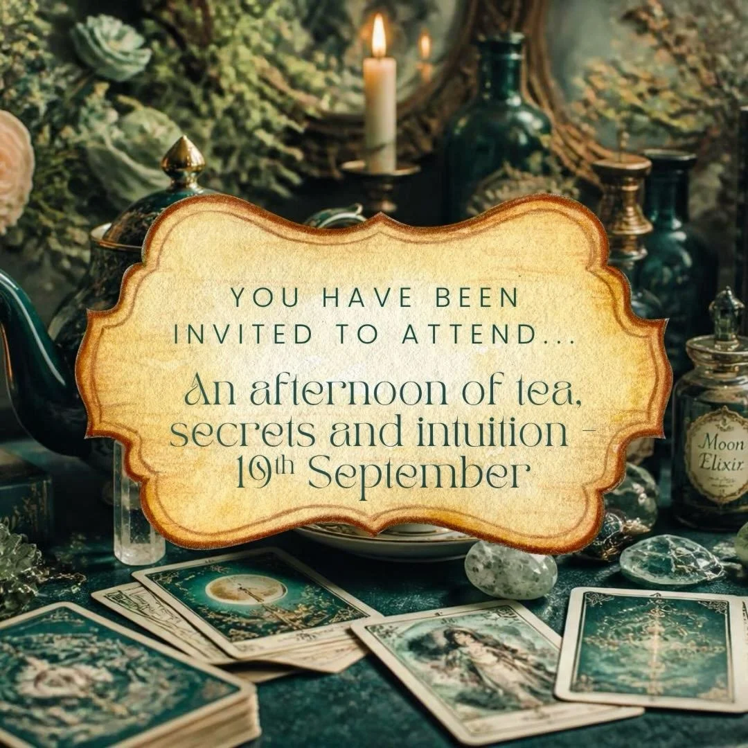 Launching our very first afternoon of tea, secrets and intuition! If you&rsquo;re looking for a magical experience, something a little bit different that stirs the imagination and awakens intrigue then this is perfect for you. What magical tea will y