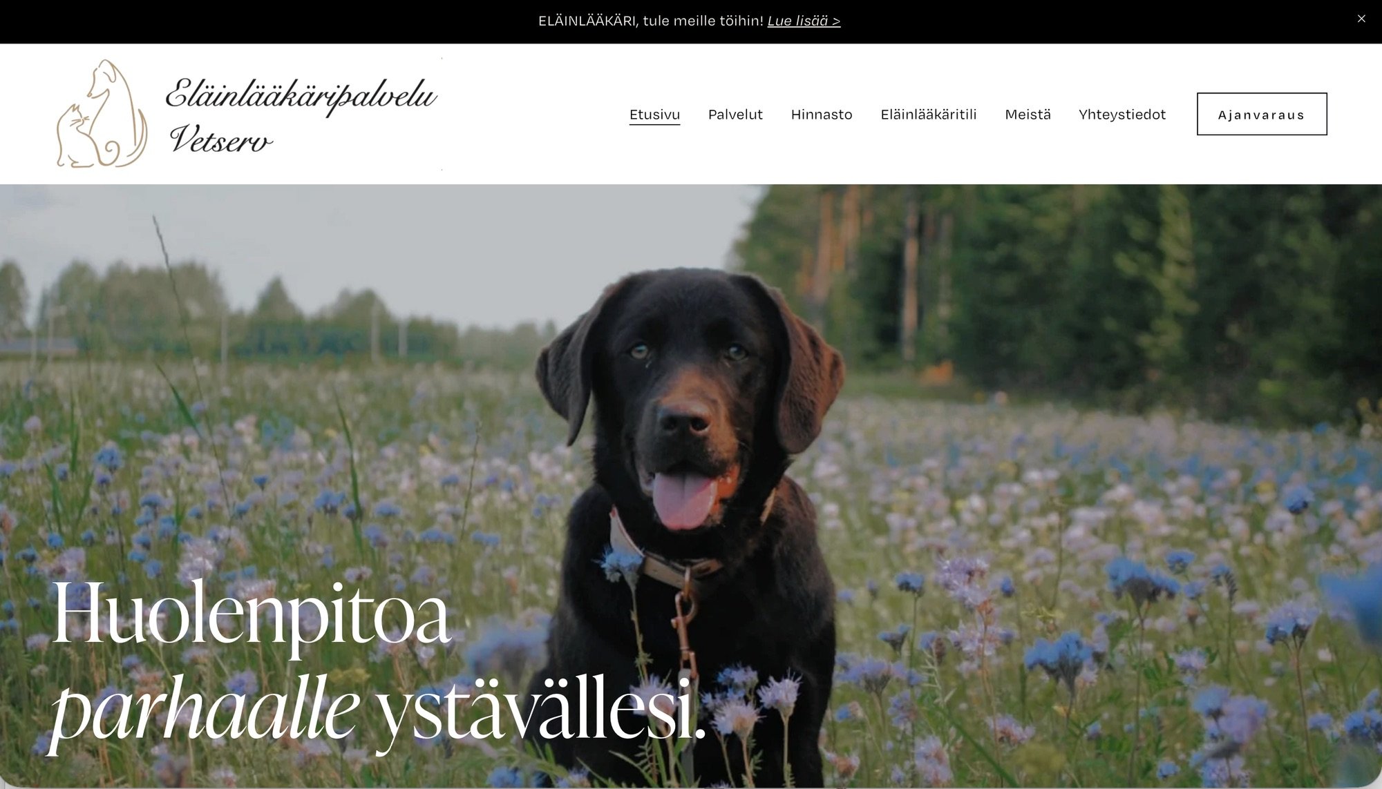 Elänlääkäripalvelu Vetserv