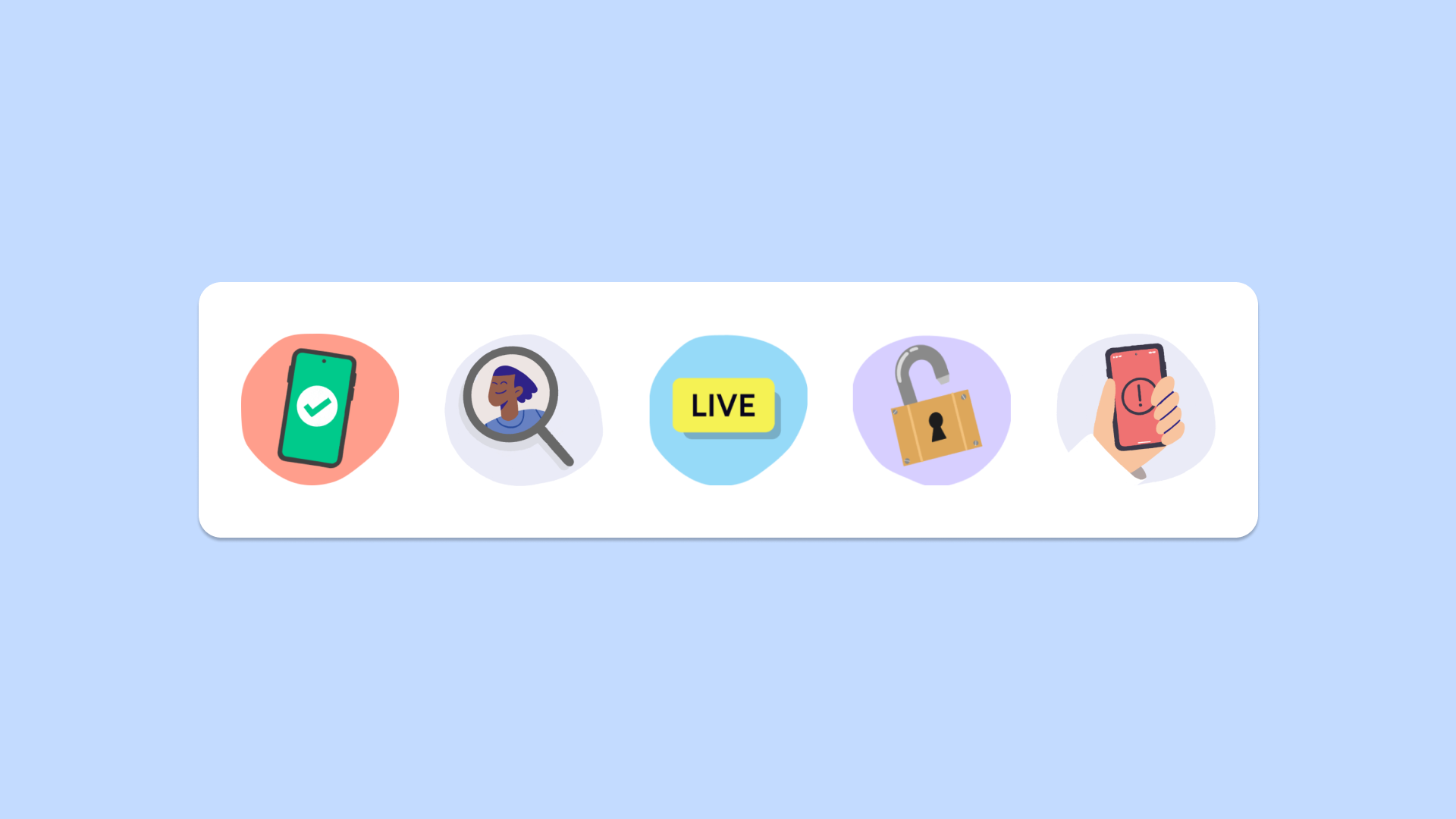 Spot illustrations for email & product