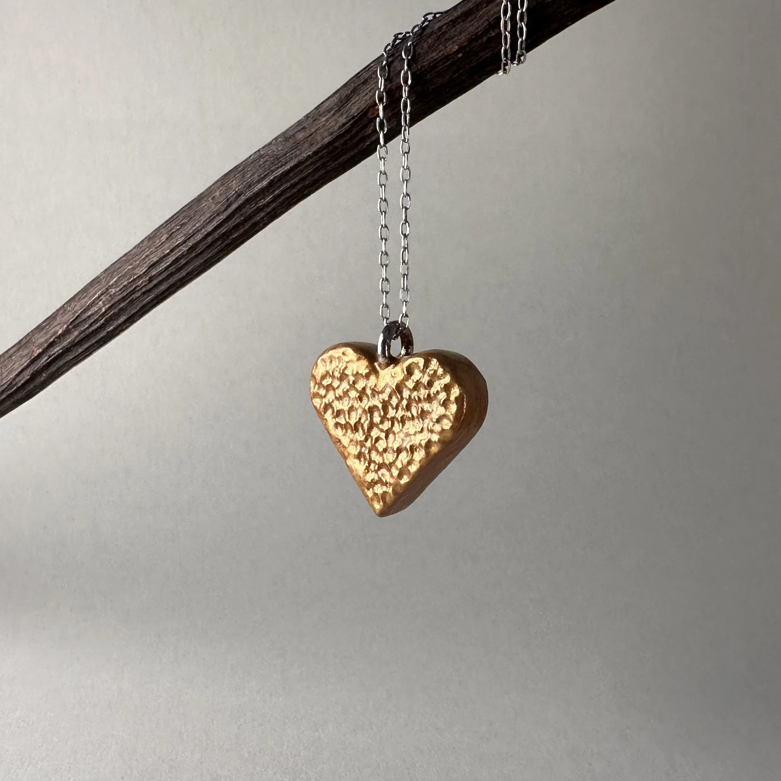 Golden Honeycomb | Infused Ink & Cold Porcelain