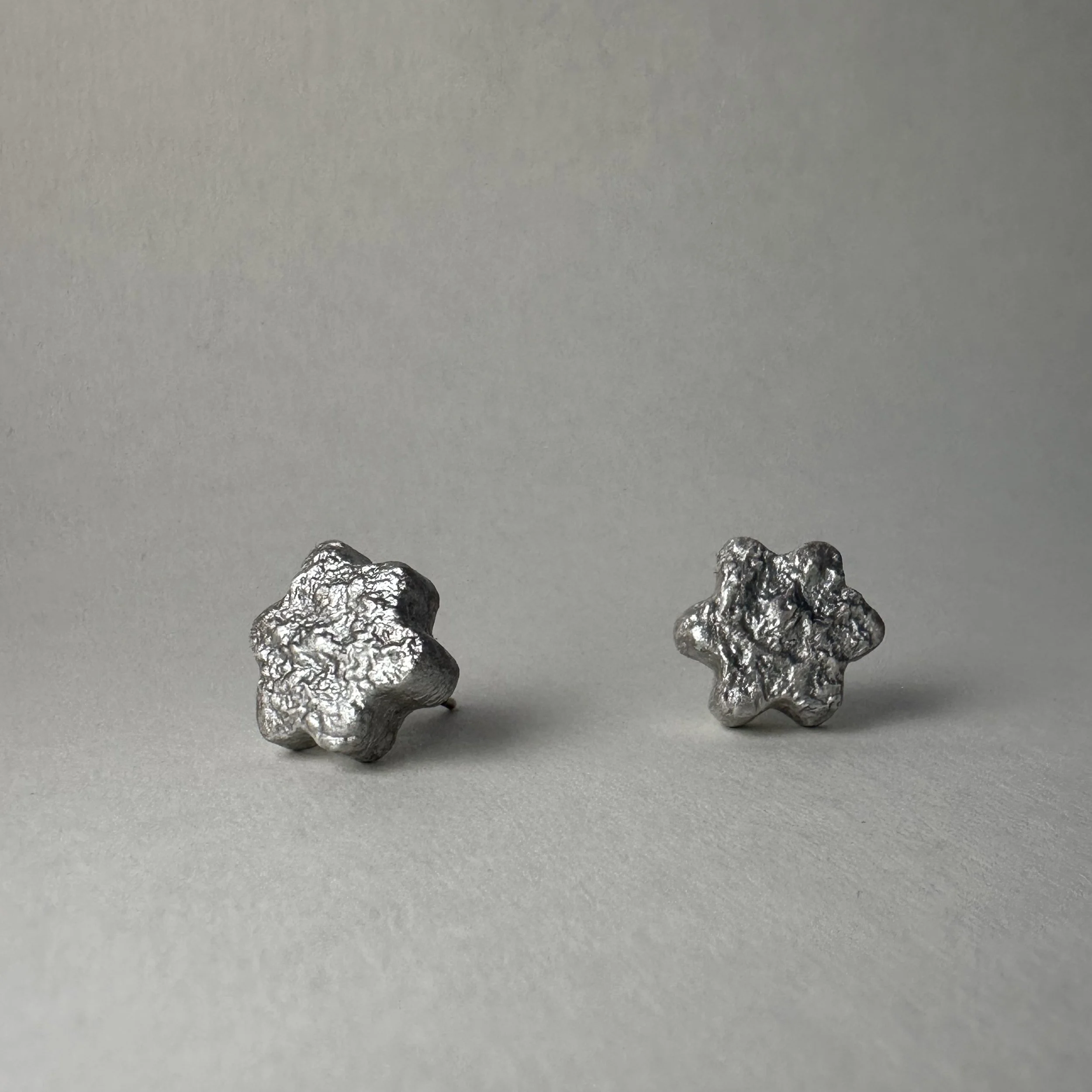 Stardust Silver Ink & Cold Porcelain Clay Stars | ‘Glistening Stars Against an Inky Black Sky’