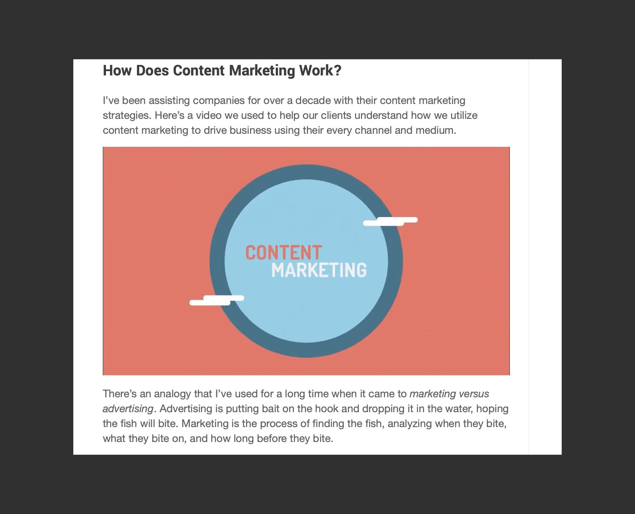 Just Some Good Content Marketing Reads…