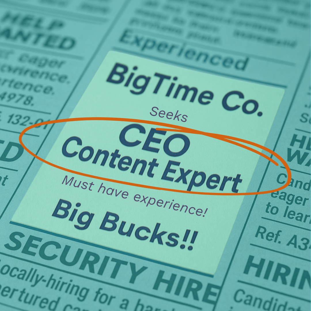 Top CEOs Are Turning to Thought Leadership. Why Aren’t You?