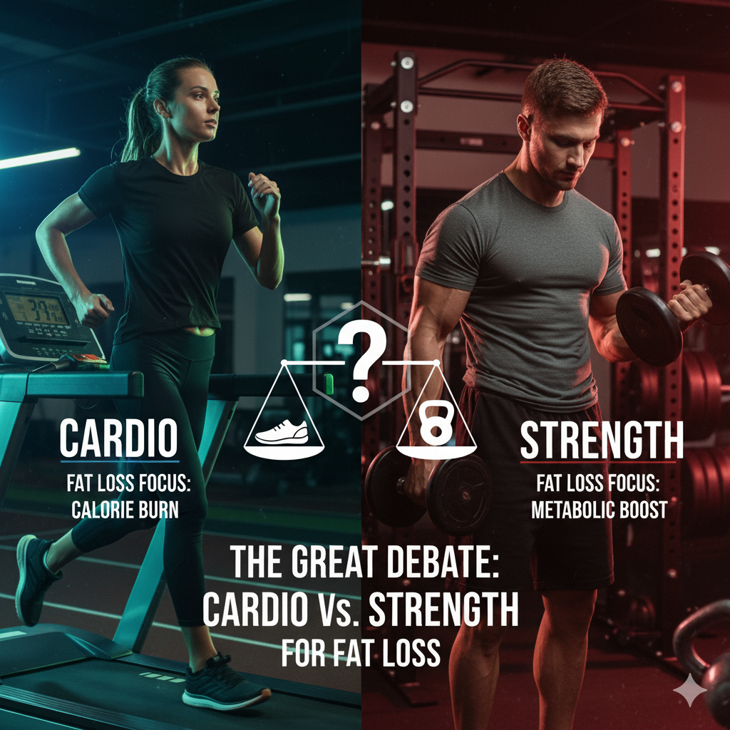 The Great Debate: Cardio vs. Strength for Fat Loss