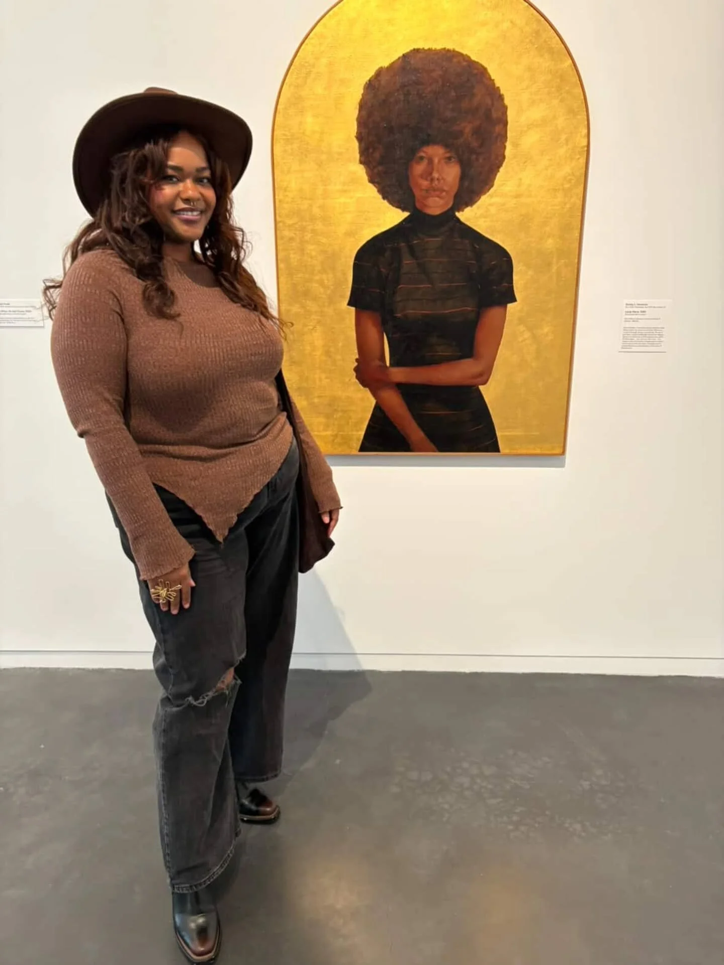 We had a time this weekend at the Studio Museum! Can't wait to go back already 🙌🏾

Painting by Barkley Hendricks, &quot;Lawdi Mama&quot;

#hausofslothnyc #theurbnsloth #urbnartbae #urbnartheaux #studiomuseum #smialumni #barkelyhendricks