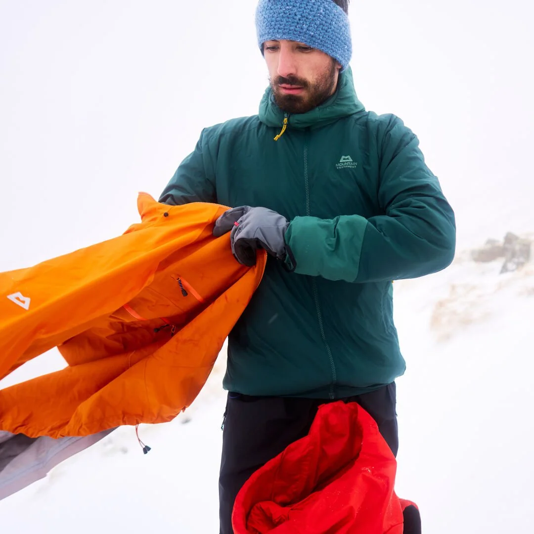 Andola Jacket on mountain