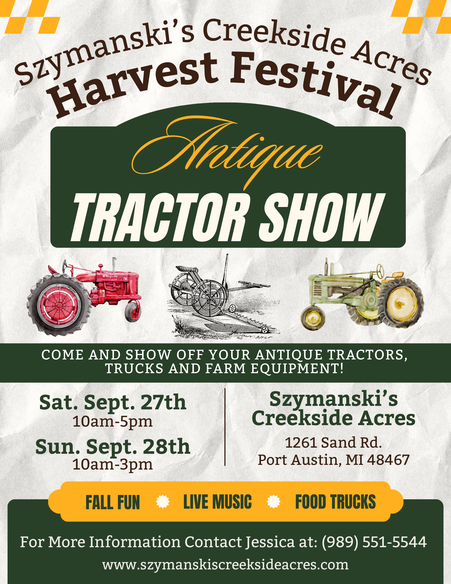 Antique Tractor Show!