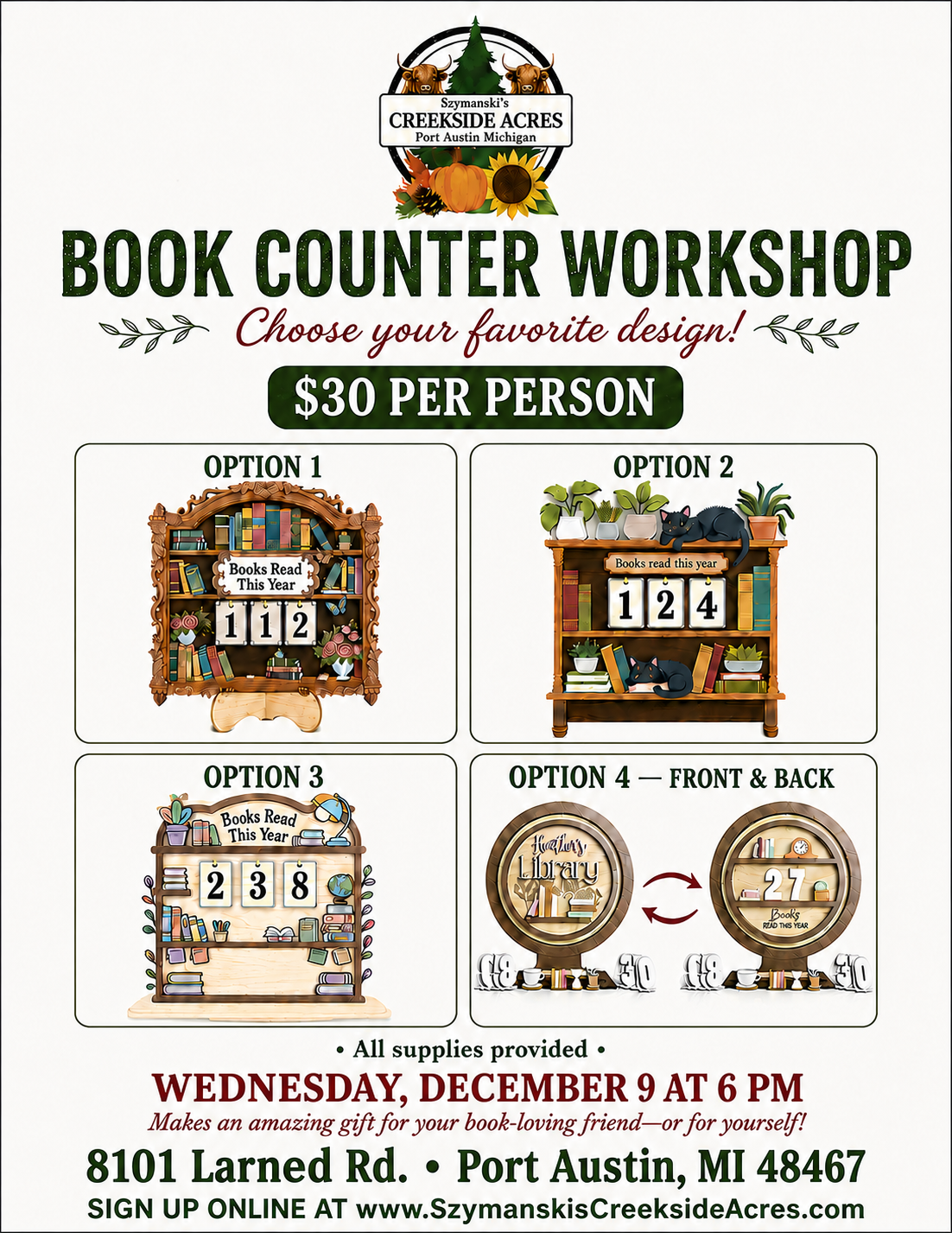 Book Counter Workshop