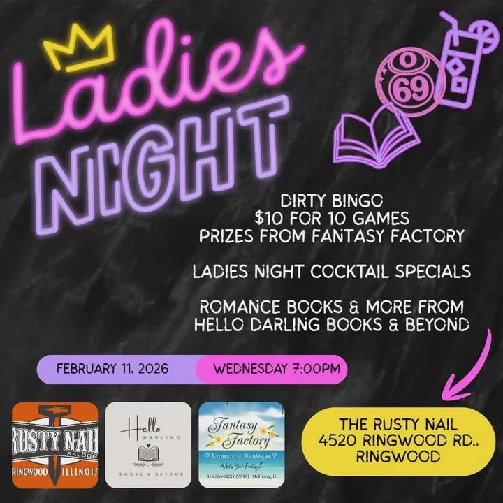 Ladies Night, Dirty Bingo &amp; Books!