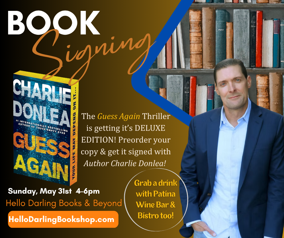 Book Signing Event with Charlie Donlea