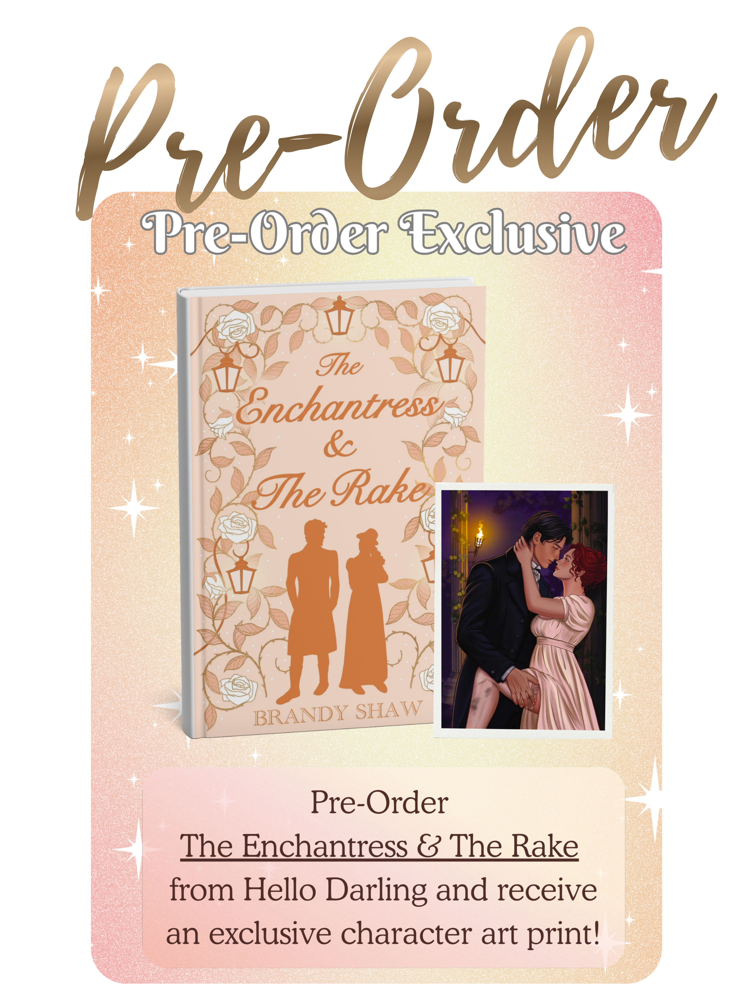 Exclusive Pre-Order: The Enchantress & The Rake by Brandy Shaw