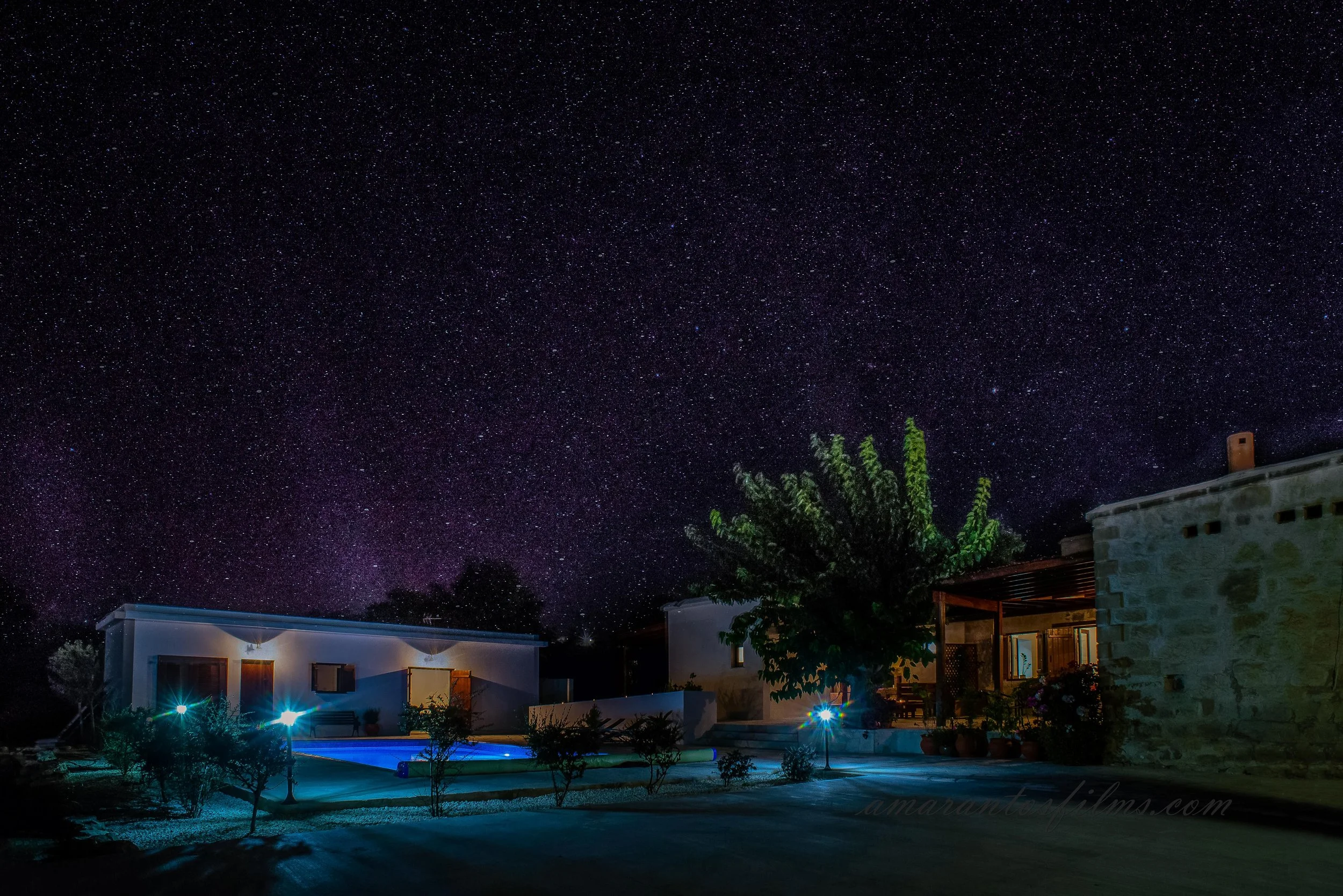 Expert Cyprus real estate photographer - Modern luxury villa exterior photography