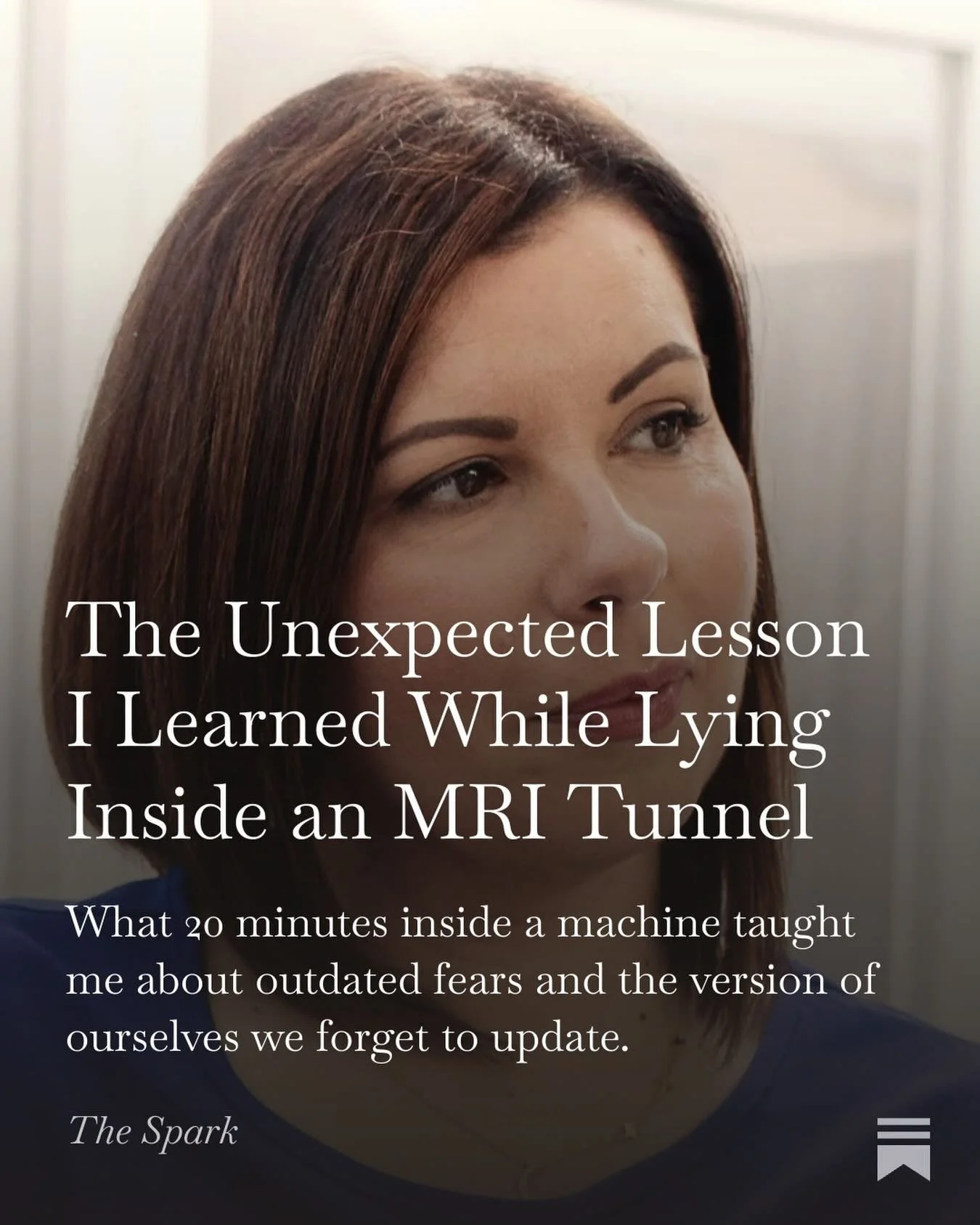 I went for an MRI last week and expected a panic attack.

Five years ago that&rsquo;s exactly what happened.
 So in my mind, the outcome was already written.
But something surprising happened instead.

It made me realise how quickly our brain keeps r