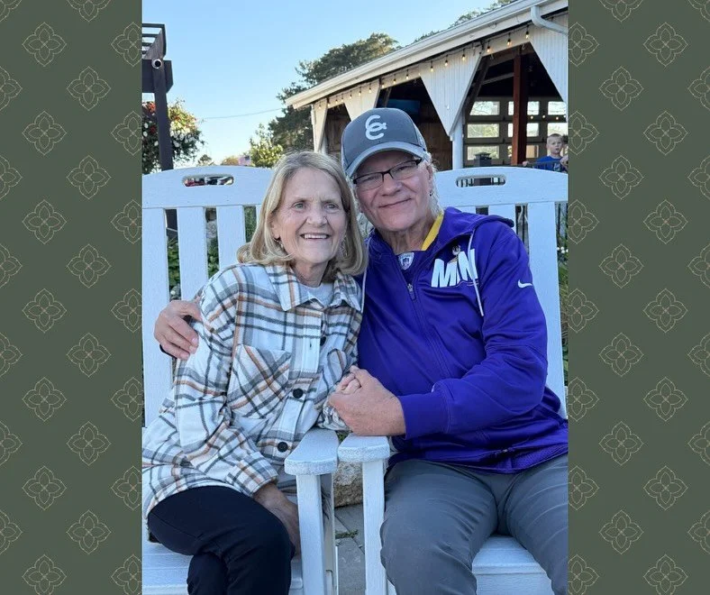 The Crossing Center family mourns today. 🕊️
Our dear friend Cathy Lanik has passed away. Hold Bill, the Jacobson, Schneider, and Lanik families, and all who loved her in your hearts during this tough time.