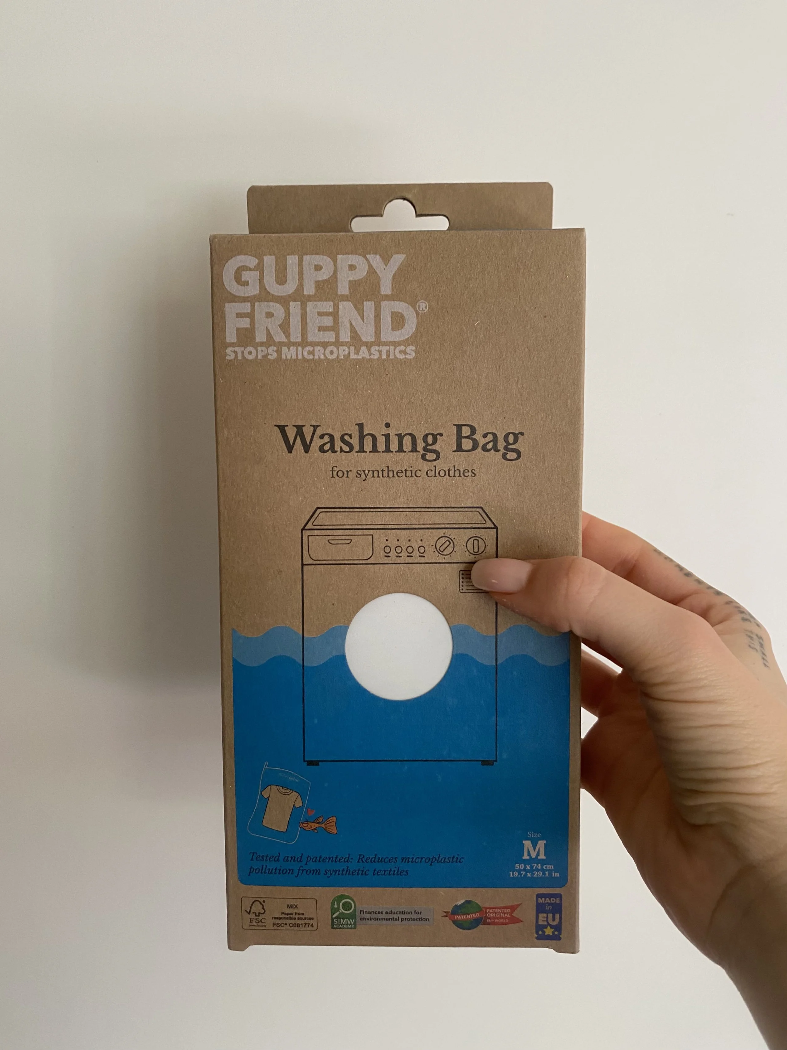 Included with garments @guppyfriend washing bags