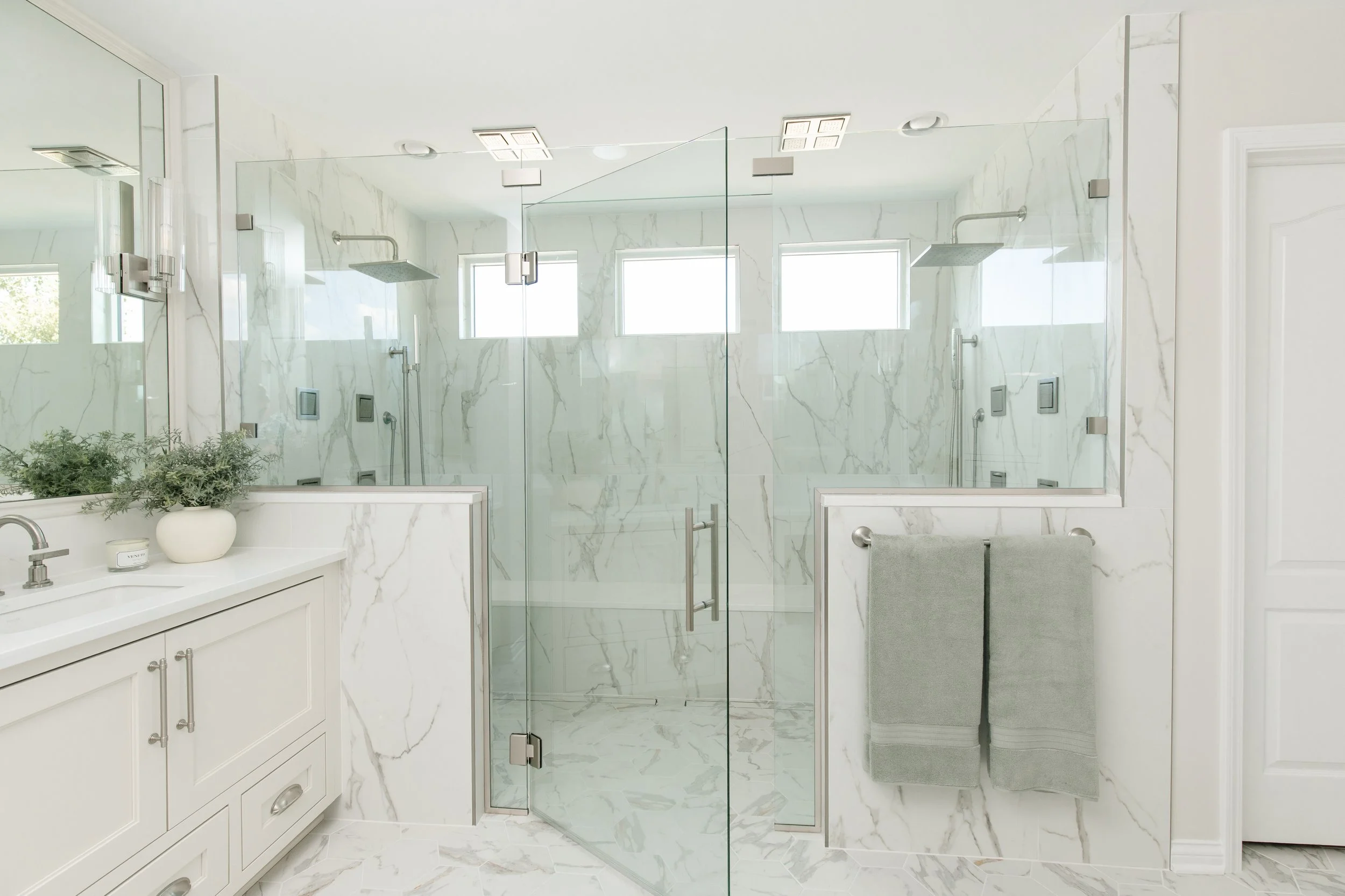 Seamless Glow: a Brownsburg, IN Primary Bath Remodel