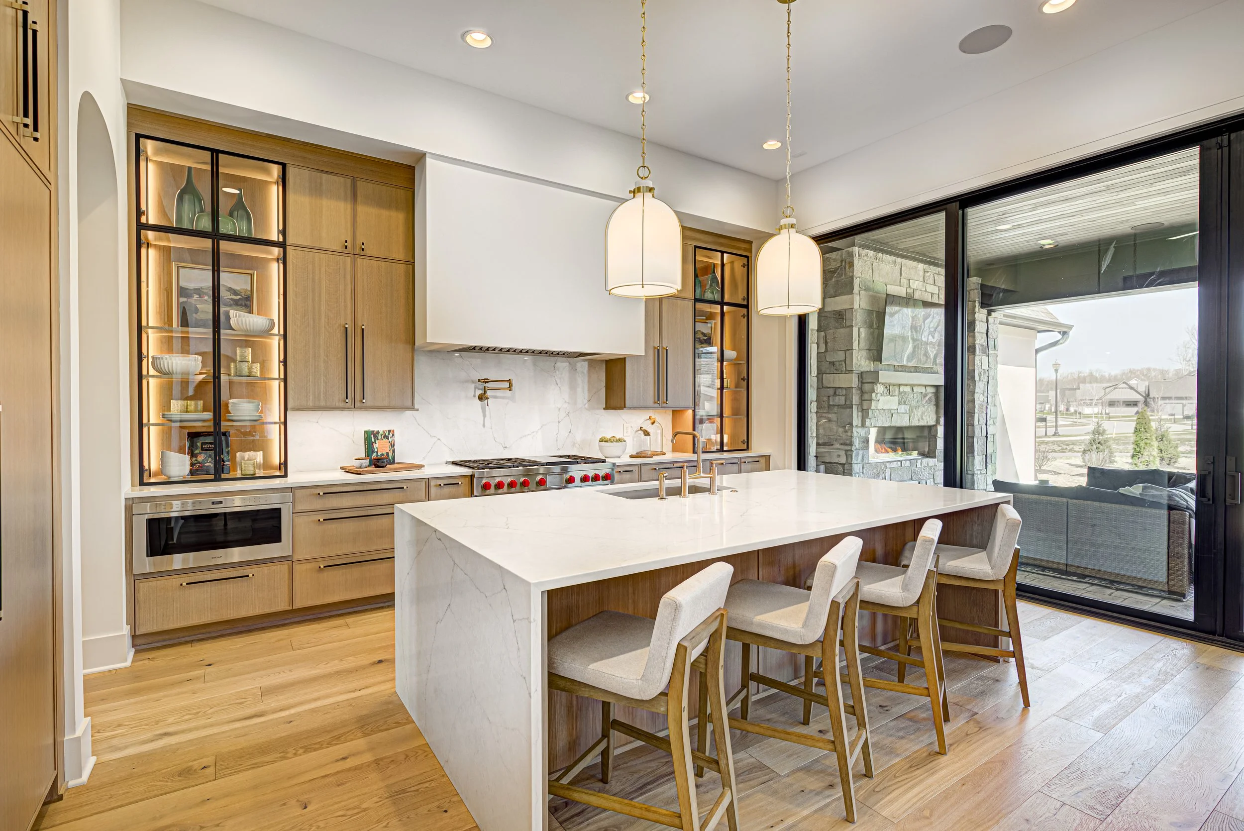 Wooden Elegance: A Custom New-Build Kitchen