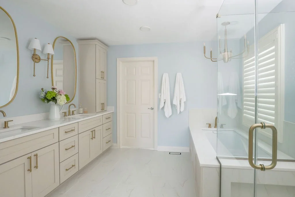 Pastel Perfection: A Luxury Bathroom Remodel in Carmel, IN
