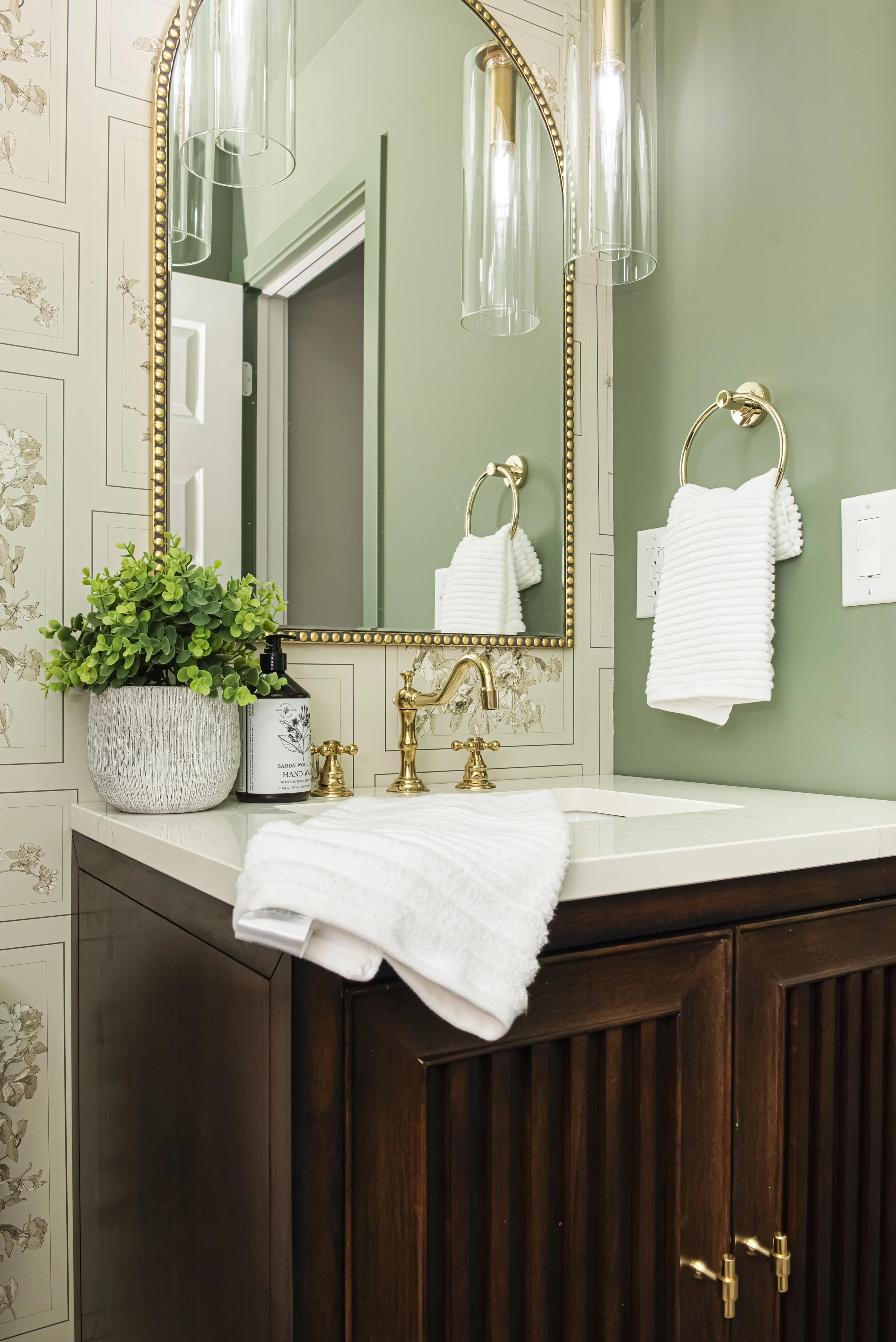 Timeless Whimsy: A Westfield, IN Powder Bath Remodel