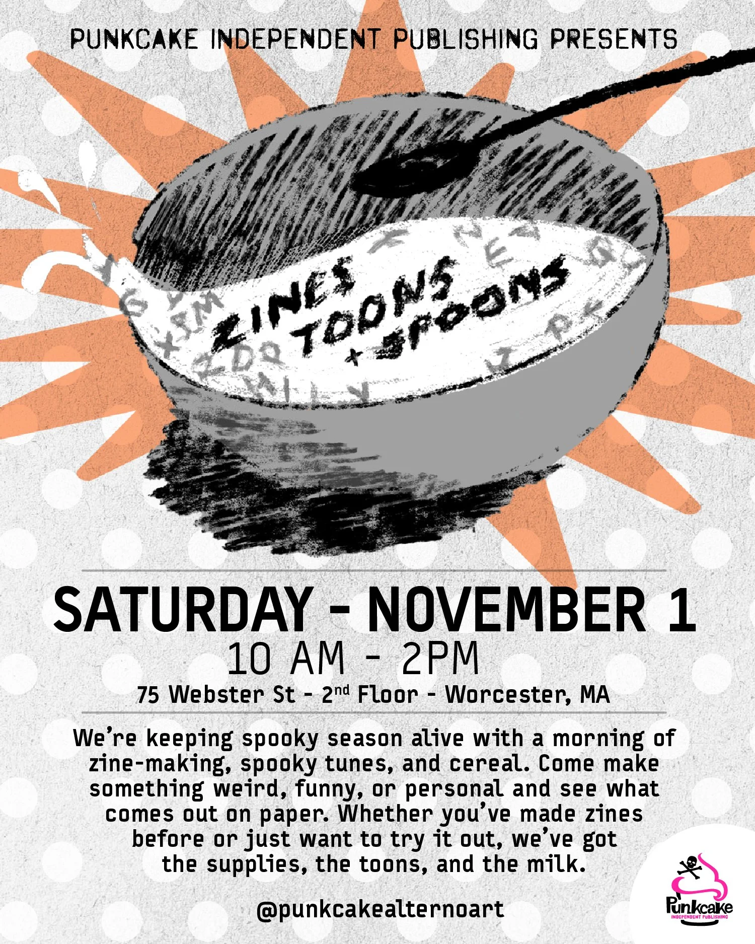 Zines, Toons, + Spoons