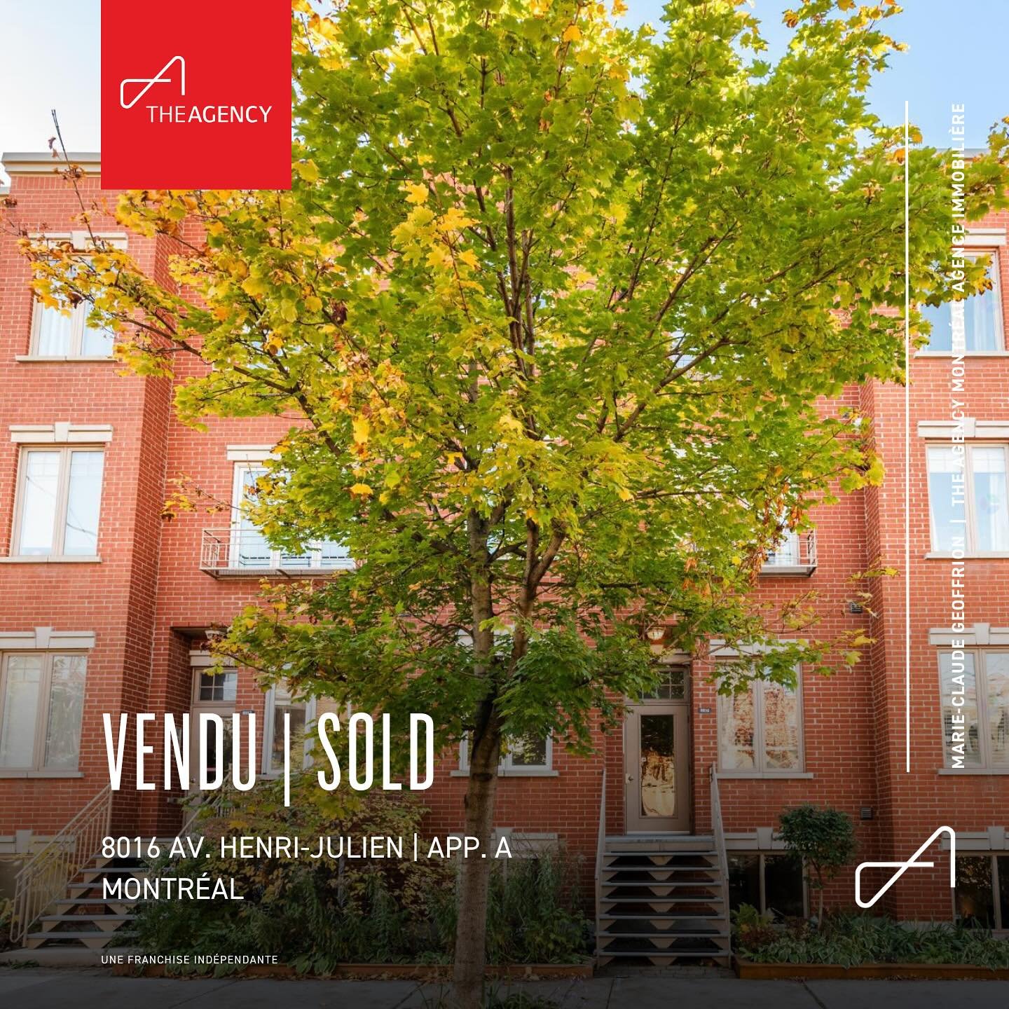 VENDU!!! 
8016 avenue Henri-Julien, app. A
Villeray
@theagencymontreal 
.
.
.
.
.
.
#sold #vendu #realestate #montreal #villeray #montrealrealestate #realestatebroker #courtierimmobilier #courtierimmobiliermontreal #theagencyre #theagencymontreal