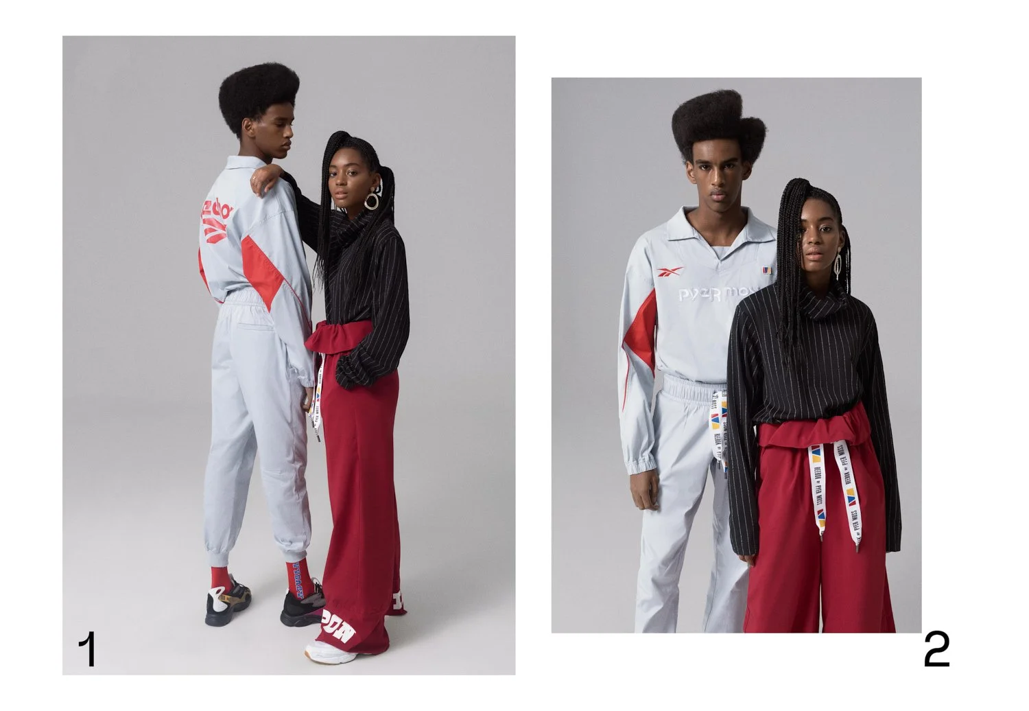 Campaña editorial Reebok x Pyer Moss realizada por Pedro Márnez