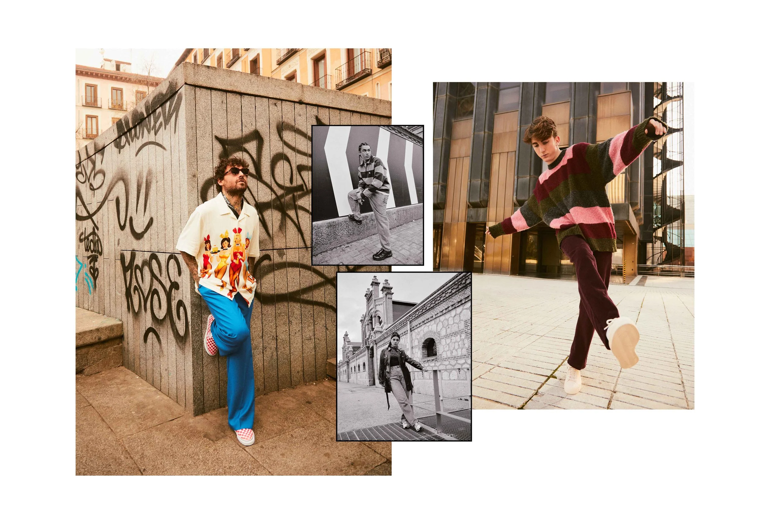 Fotografía de campaña urbana Zalando Street It All realizada por Pedro Márnez