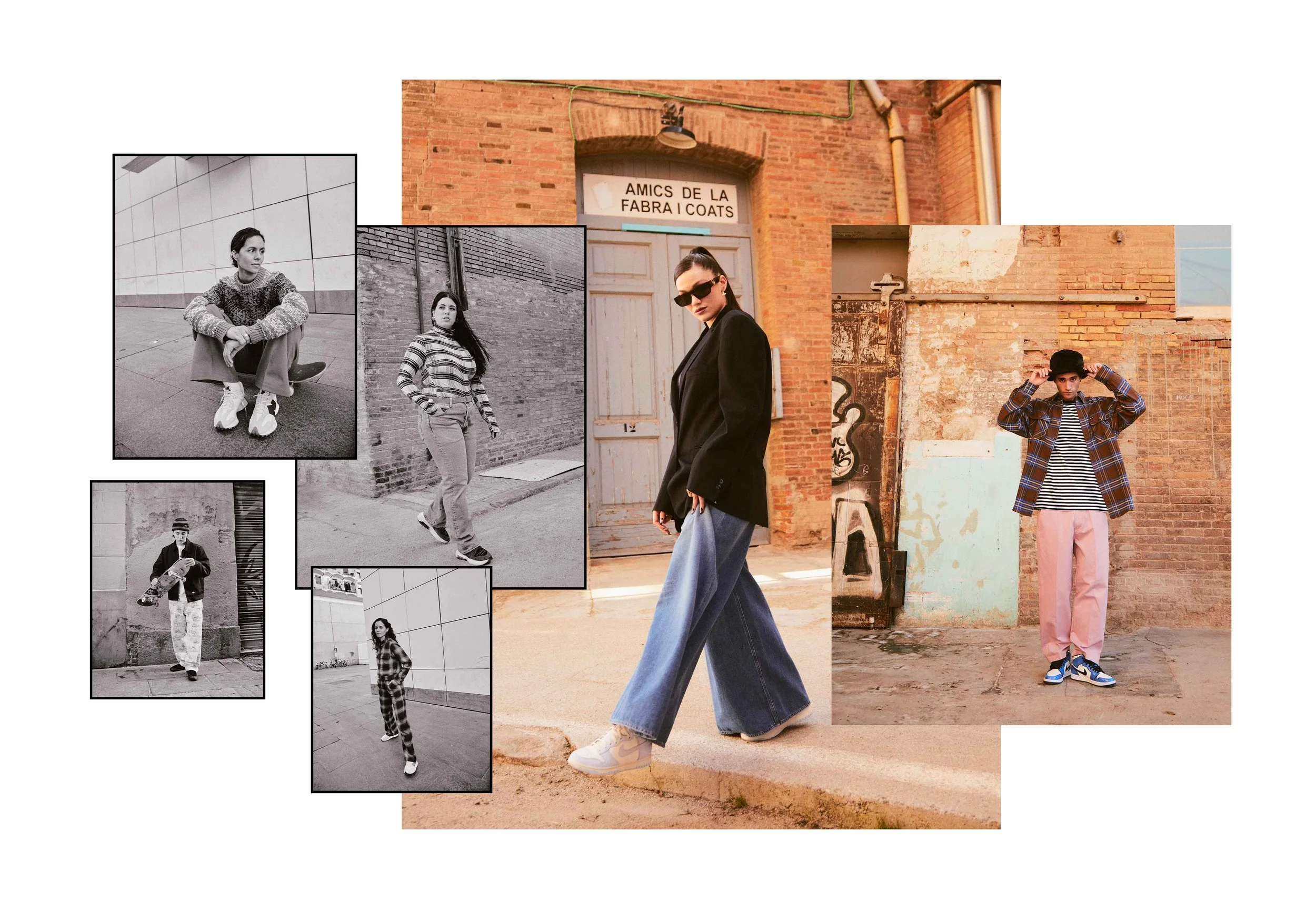 Campaña editorial de streetwear Zalando Street It All fotografiada por Pedro Márnez