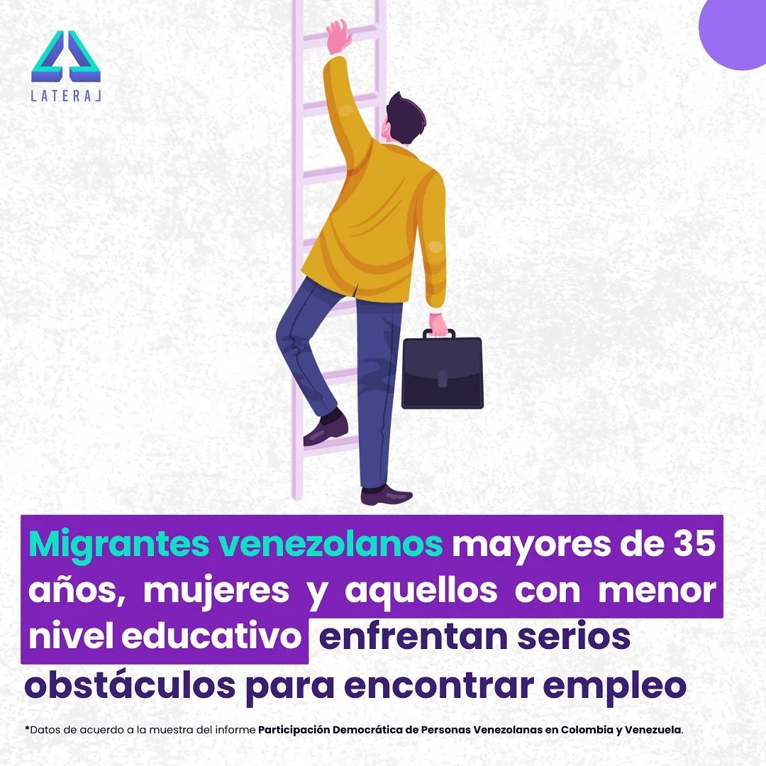 La migraci&oacute;n venezolana en Bogot&aacute; enfrenta fuertes obst&aacute;culos para la empleabilidad. 

#Venezuela #Colombia #Migracion #lablateral