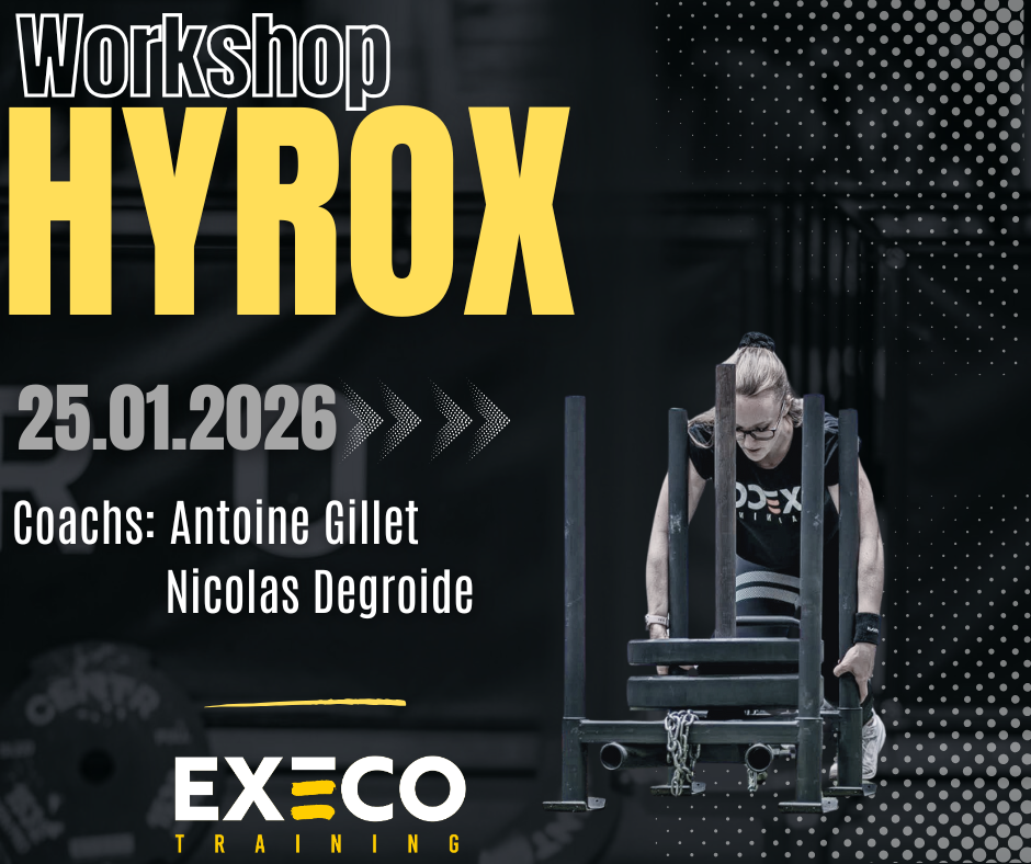 Workshop - HYROX - 25 Janvier - 13H à 15H