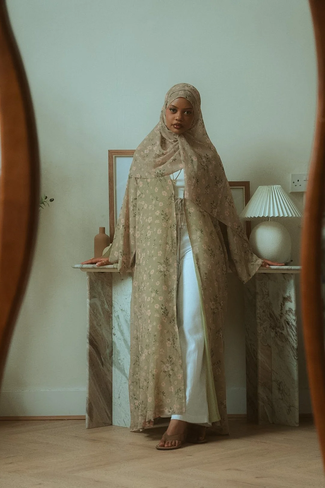 Maysa Floral Printed Abaya