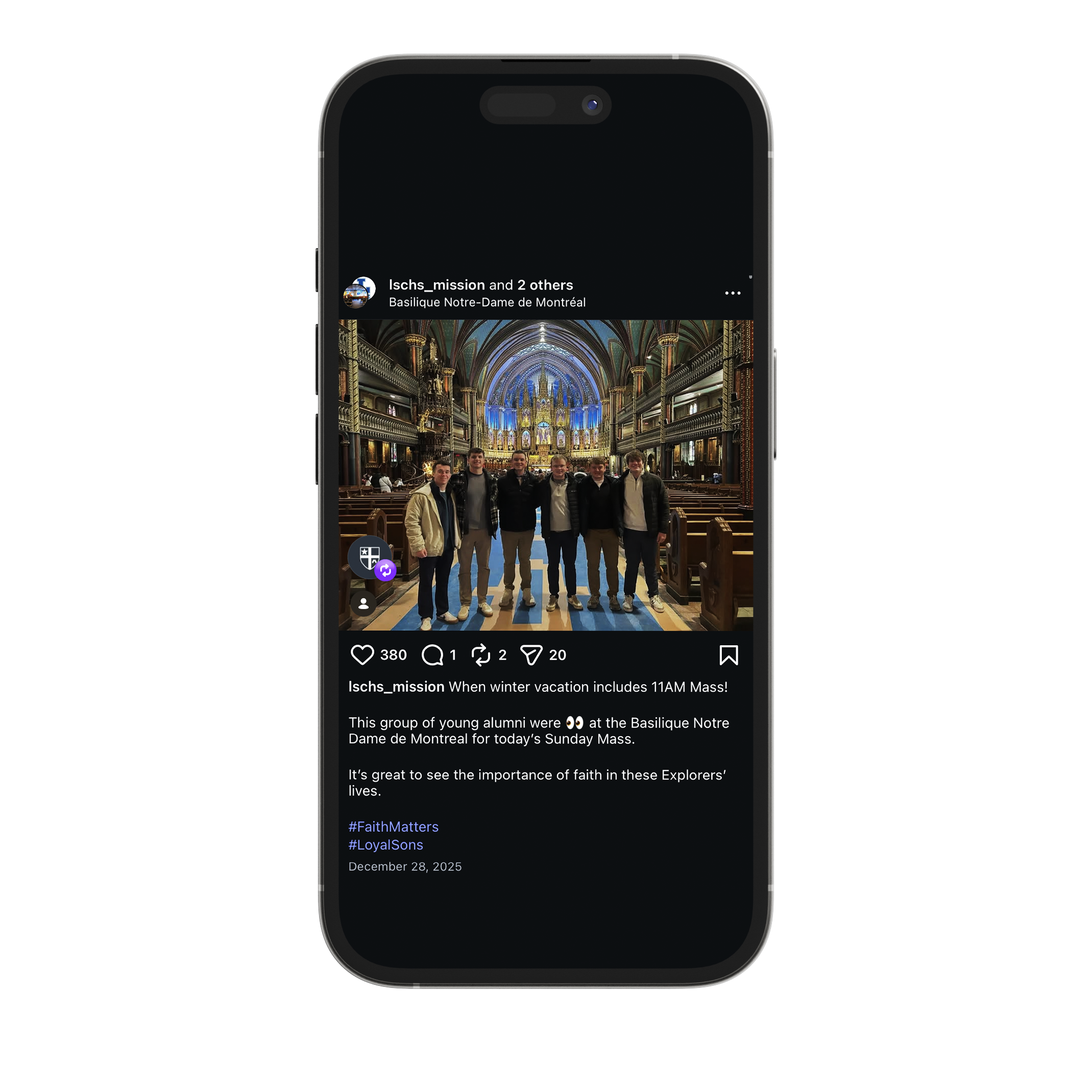 Alumni at basilica.png