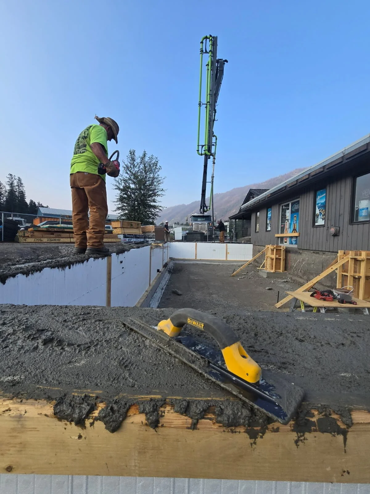 FOUNDATIONS AND CONCRETE