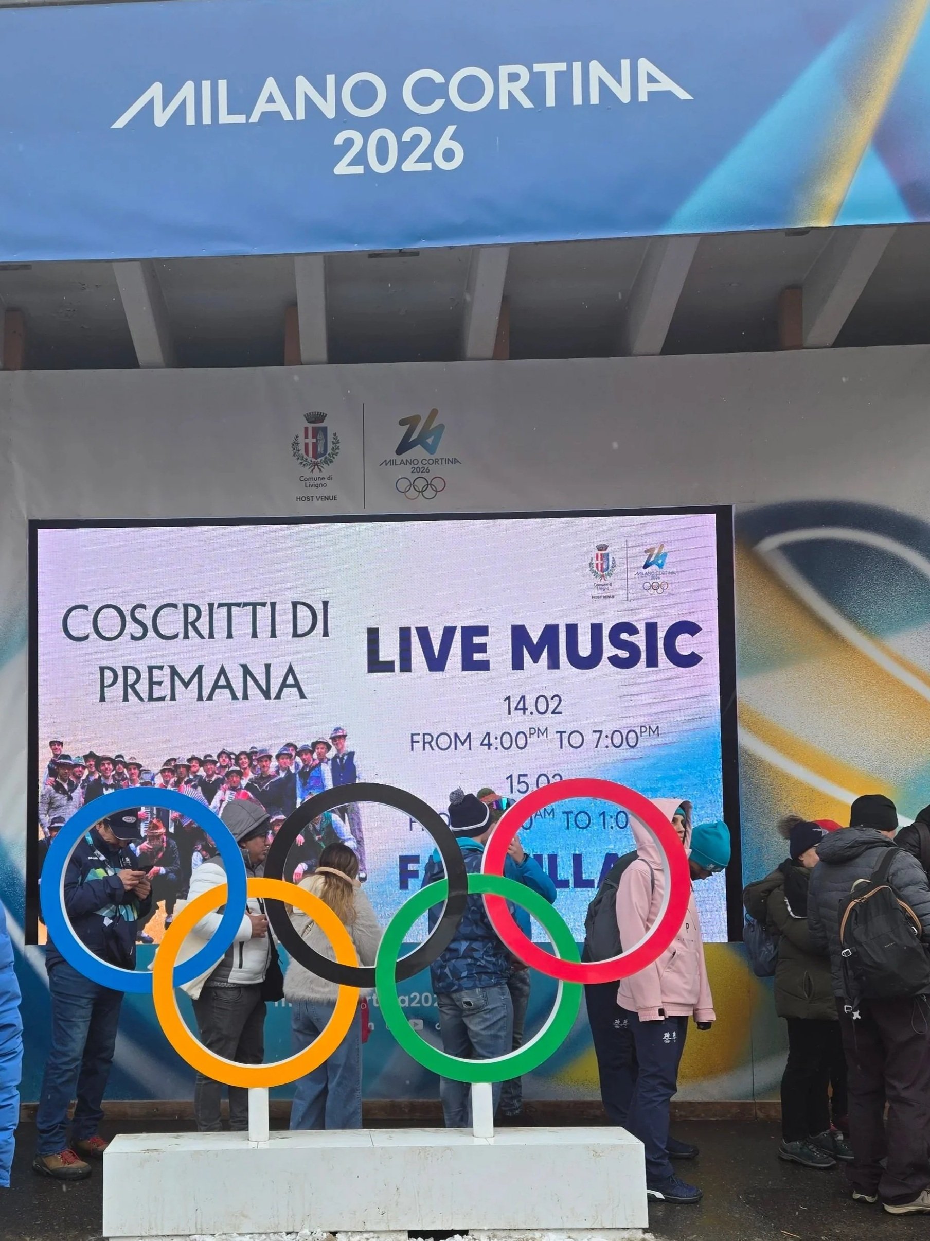 Experiencing the Olympics in Livigno