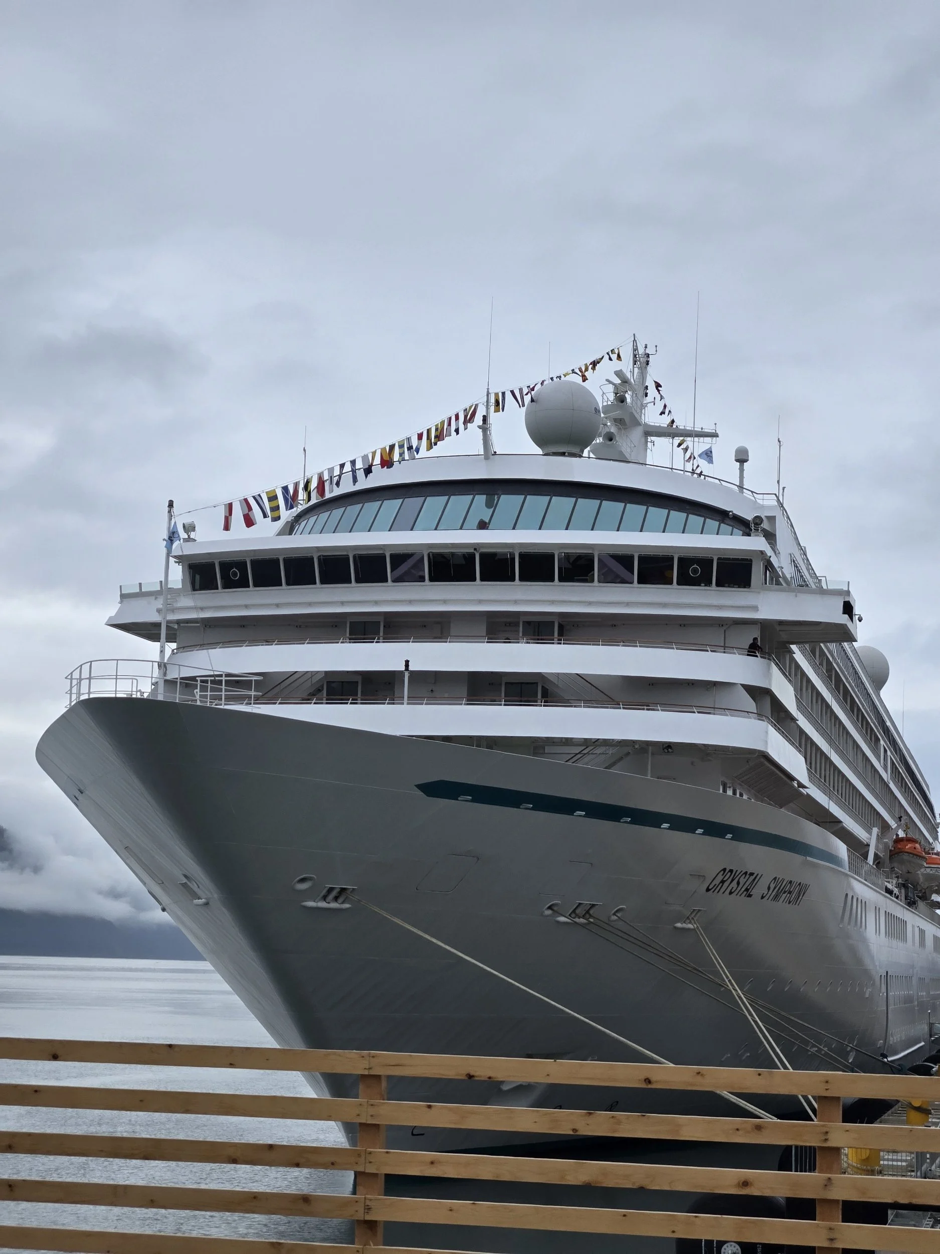 Crystal Serenity - an ultra luxury cruise ship