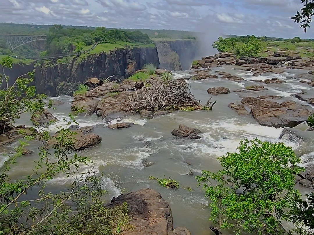 Victoria Falls on the Zambia side
