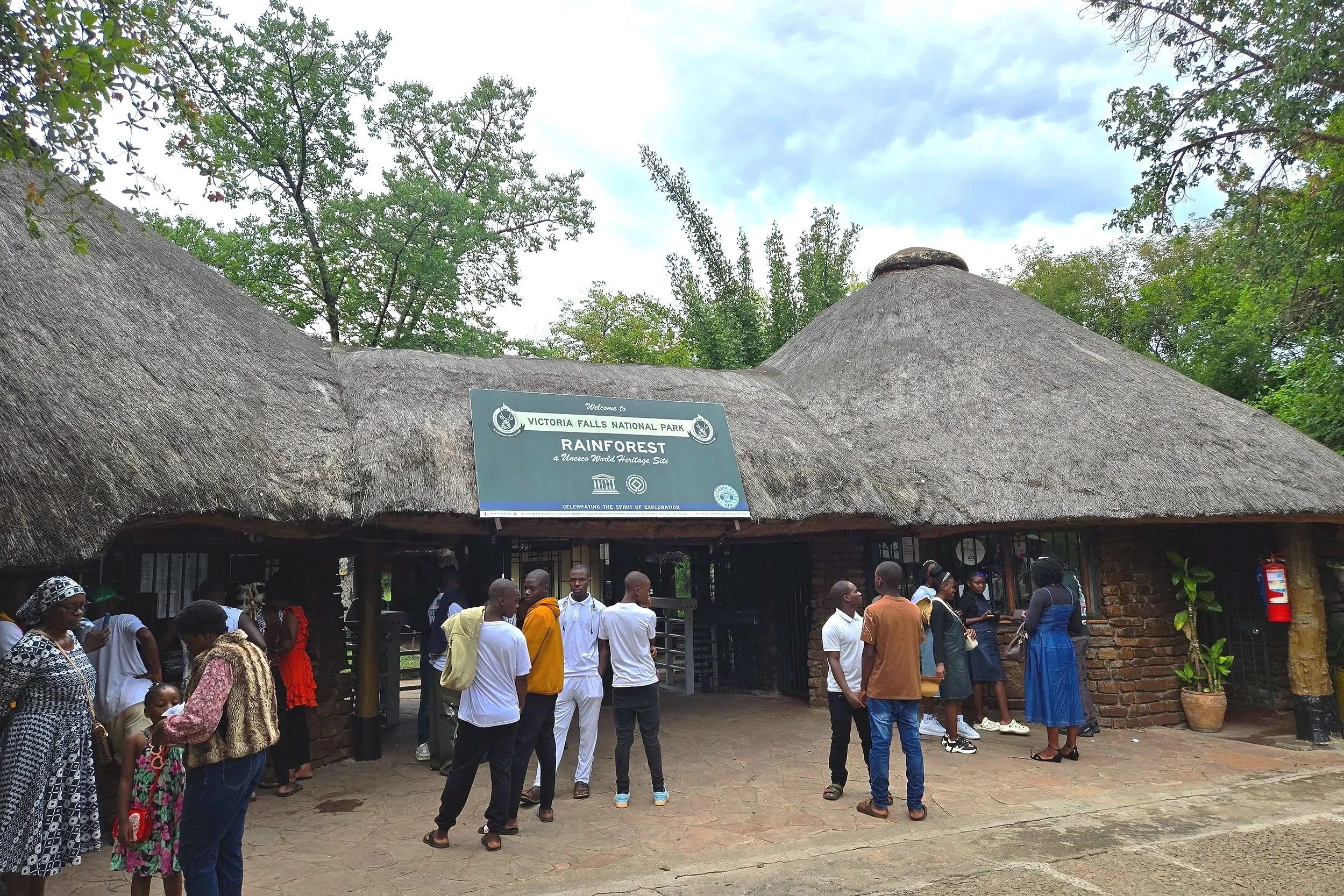 Victoria Falls National Park Entrance