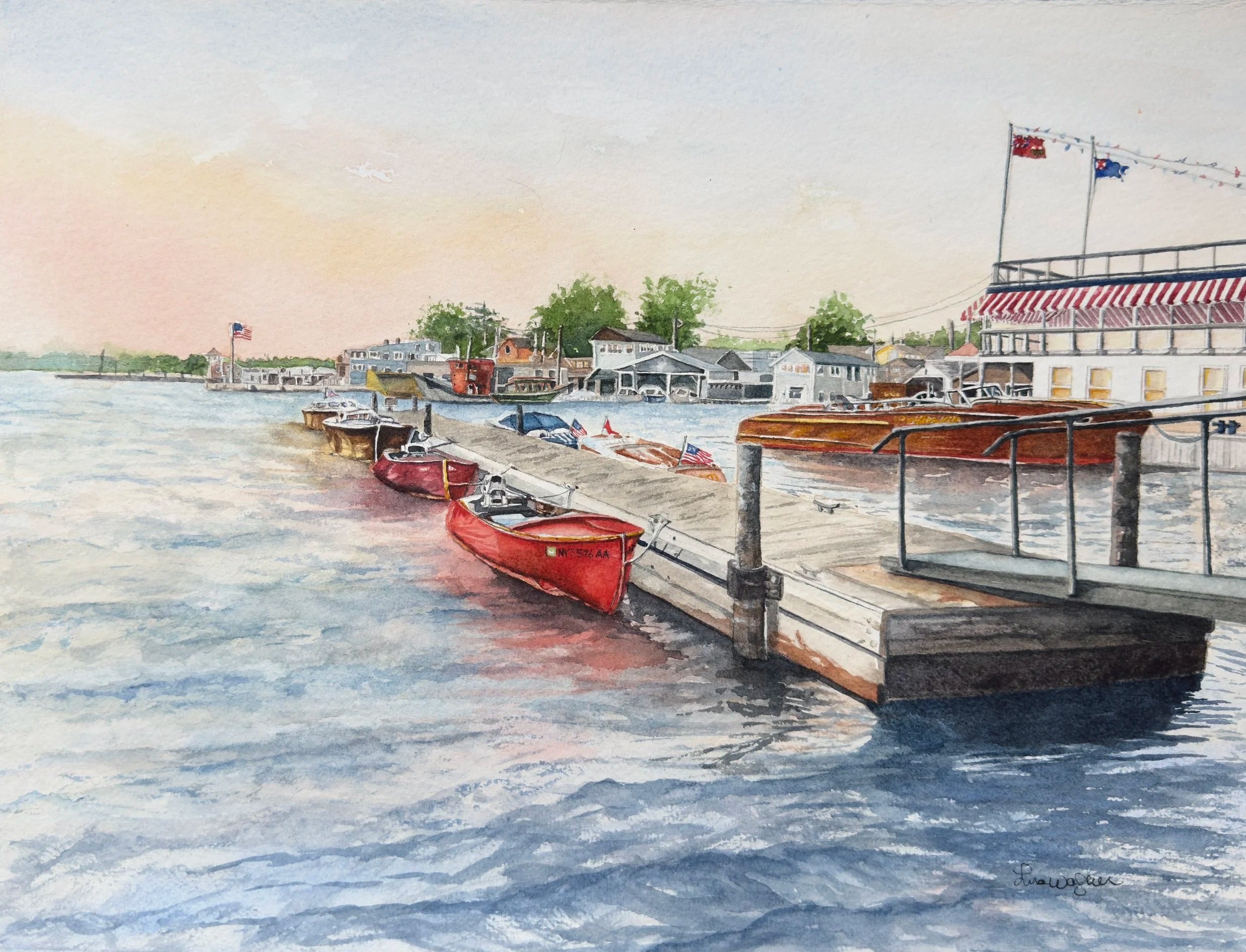 Pardon Me | 2025 | 11 x 15 inches | Transparent Watercolor on Arches 300lb Cold Press 