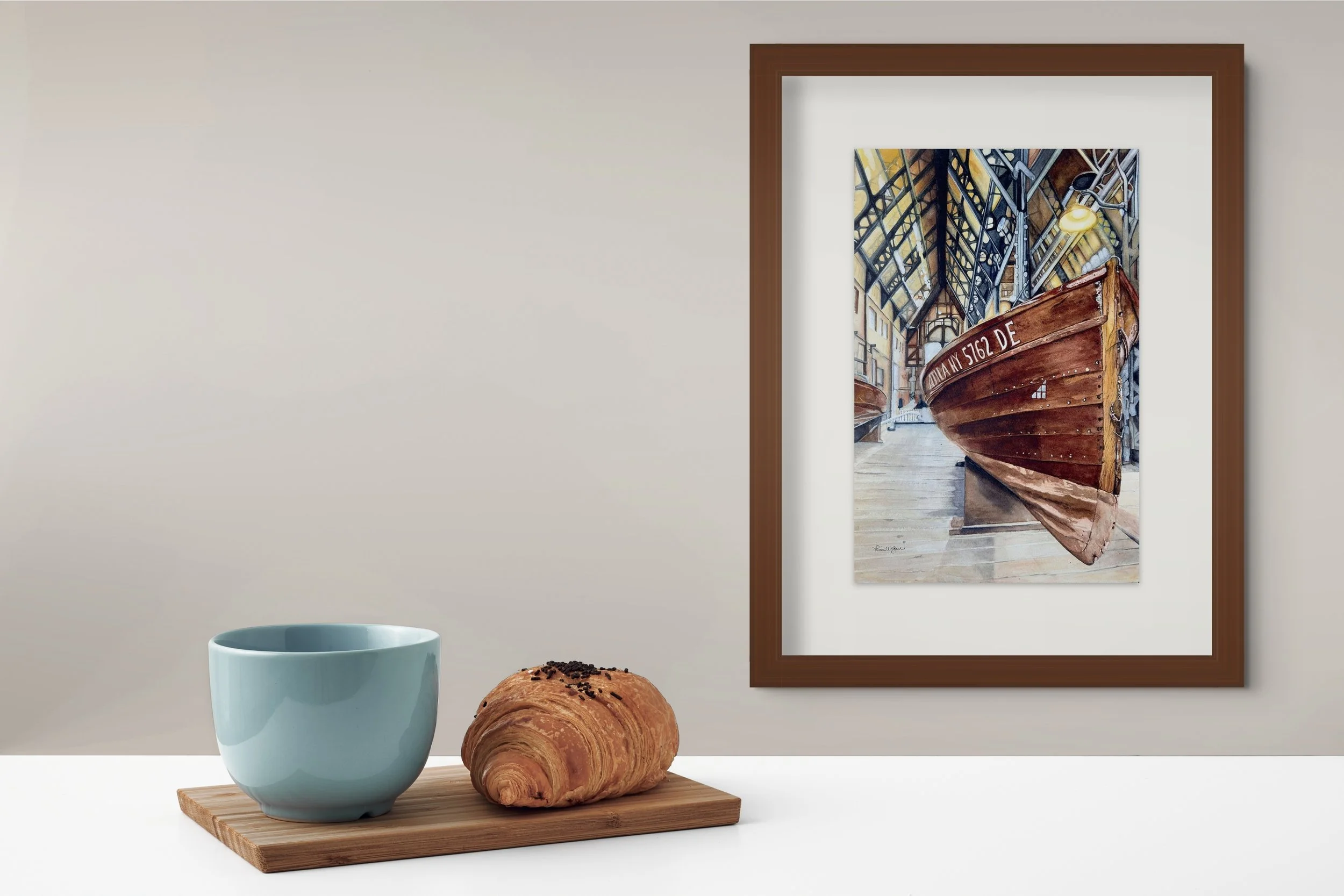The Ida Matilda - Boldt Castle Yacht House Print
