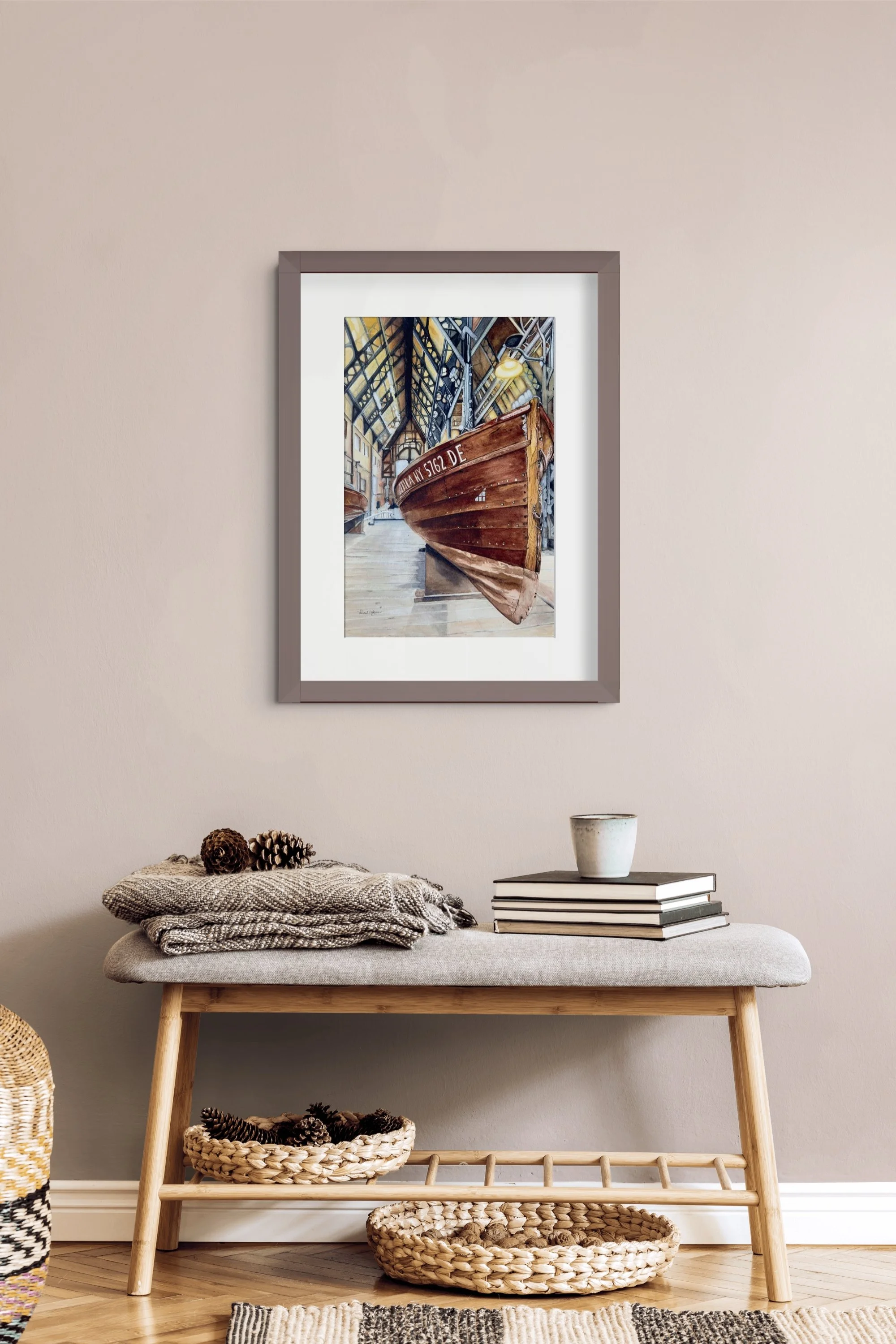The Ida Matilda - Boldt Castle Yacht House Print