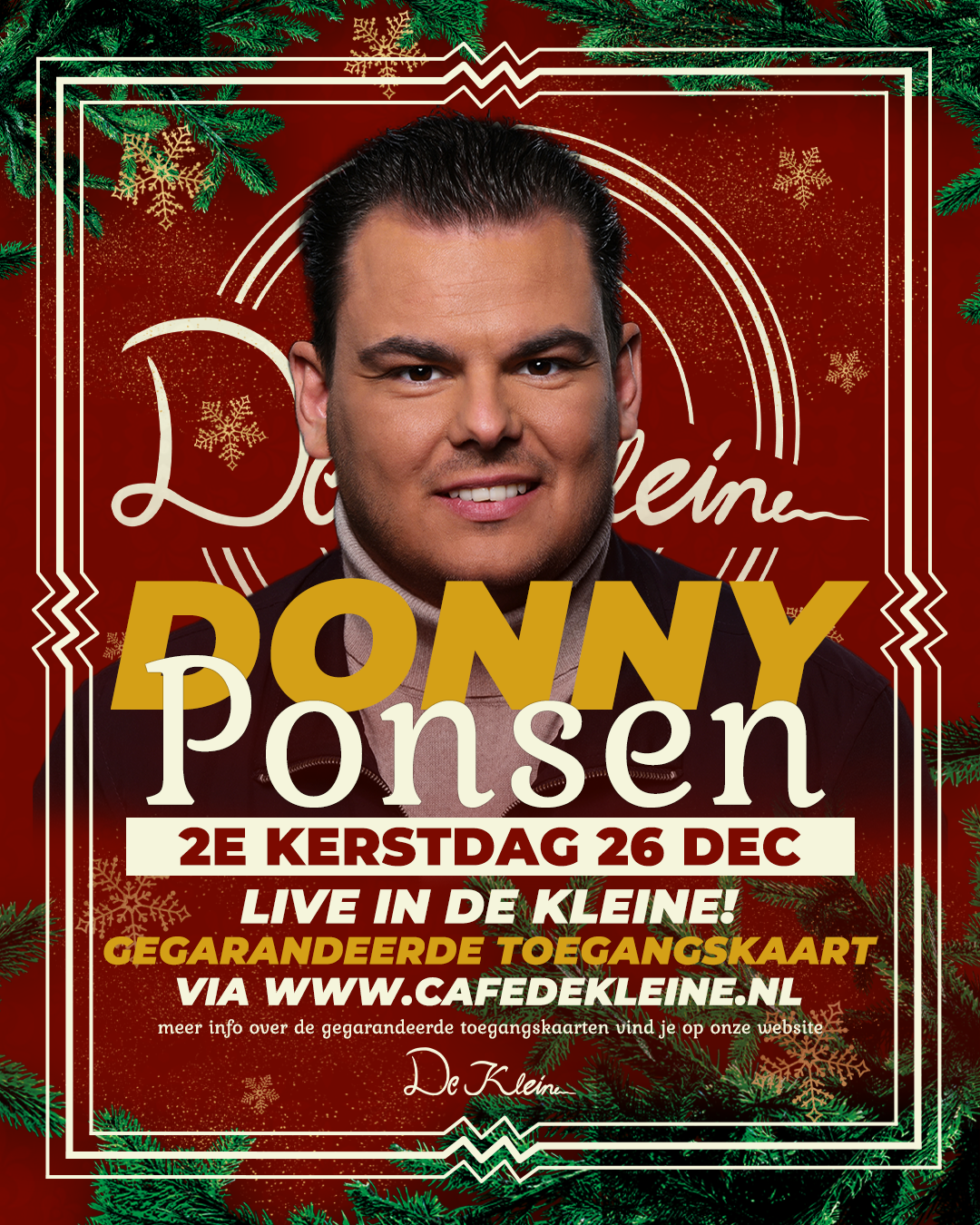 2e Kerstdag met Donny Ponsen