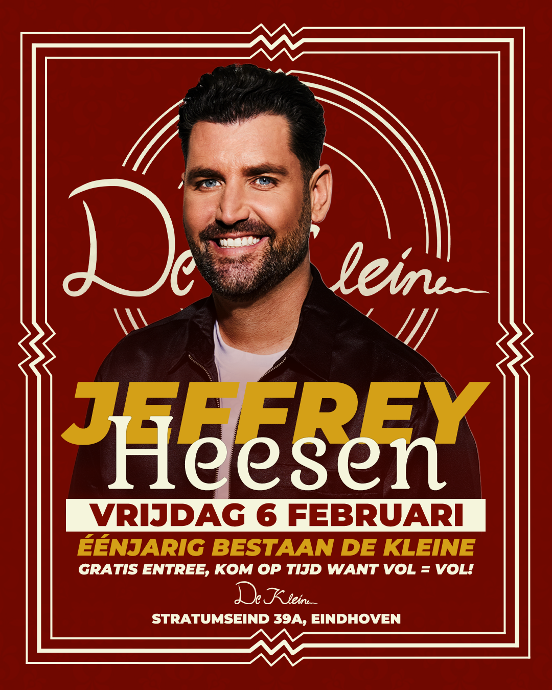 Éénjarig bestaan met Jeffrey Heesen