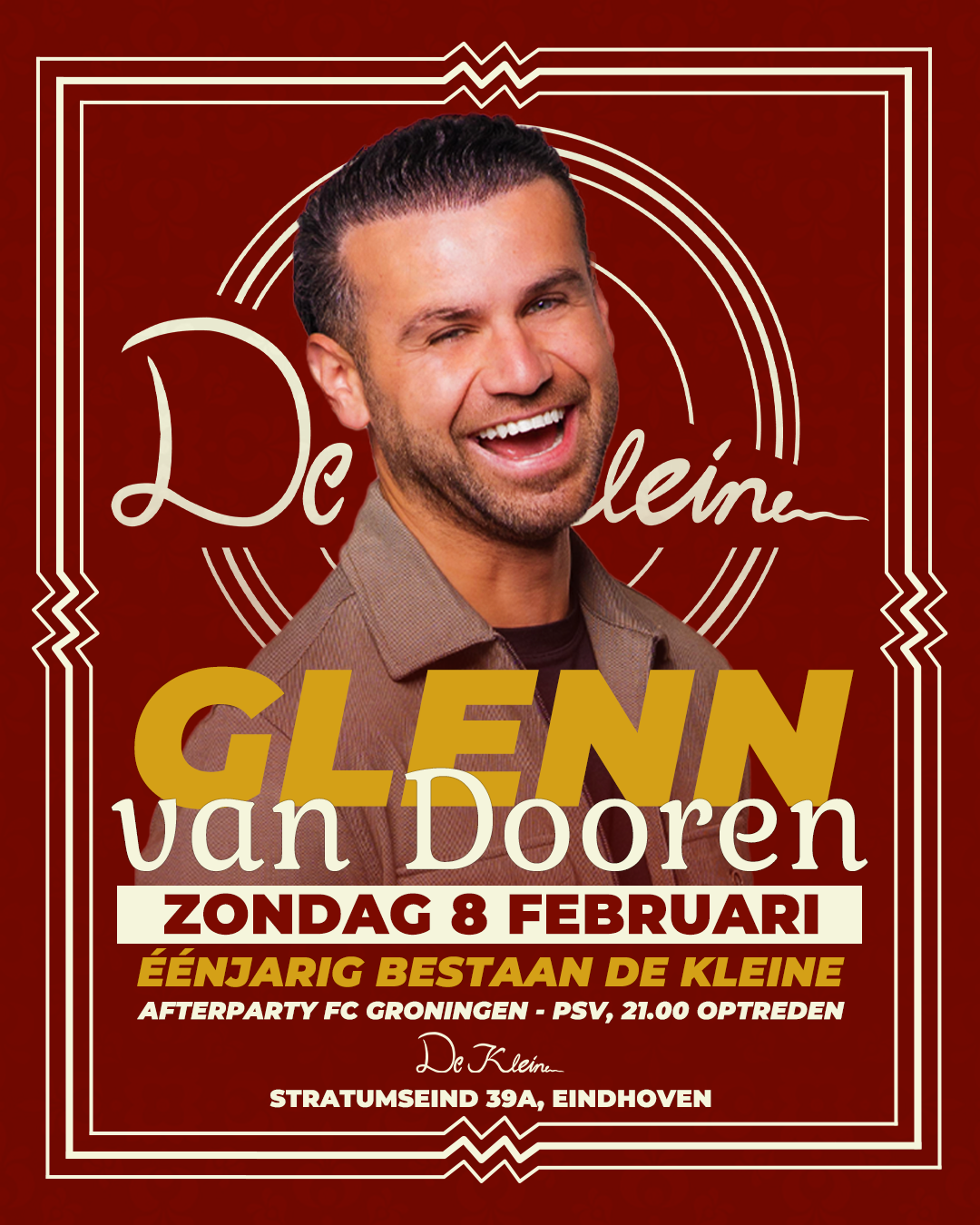 Éénjarig bestaan met Glenn van Dooren