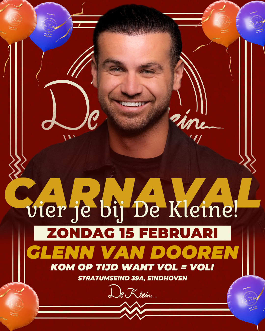 Carnavalszondag met Glenn van Dooren