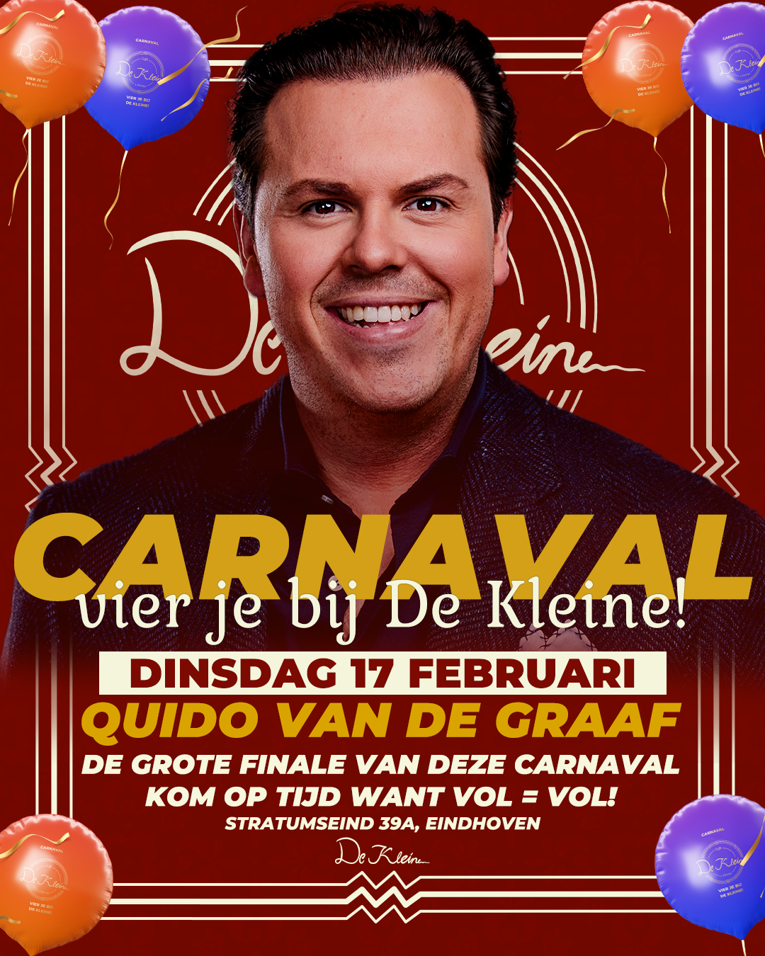 Carnavalsdinsdag met Quido van de Graaf!