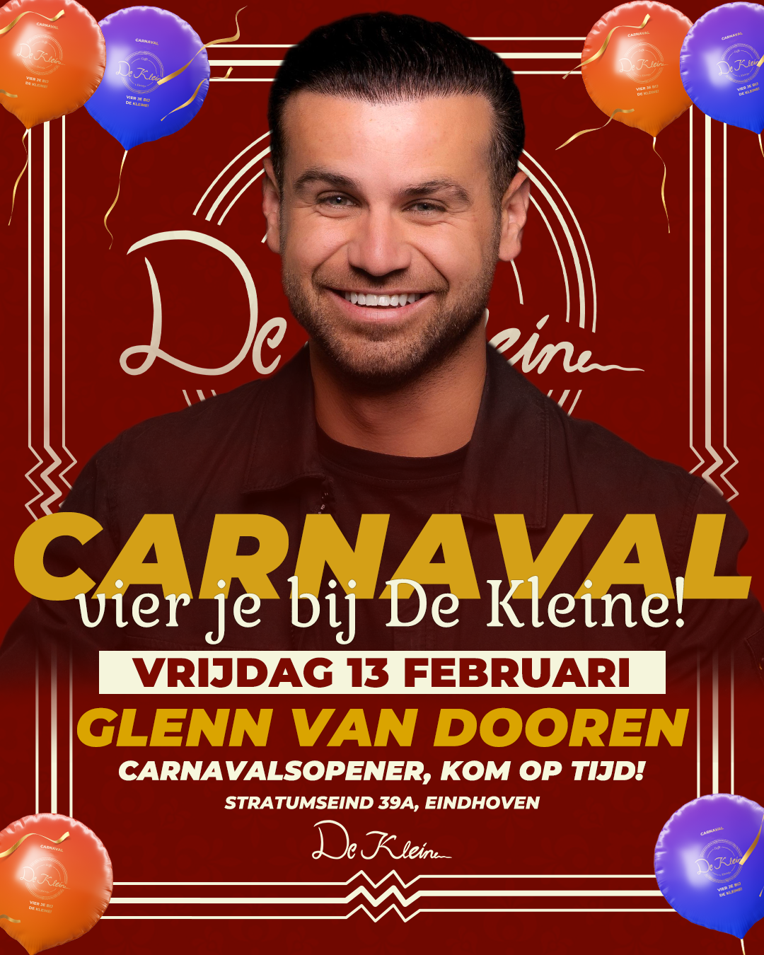 Carnavalsopener met Glenn van Dooren