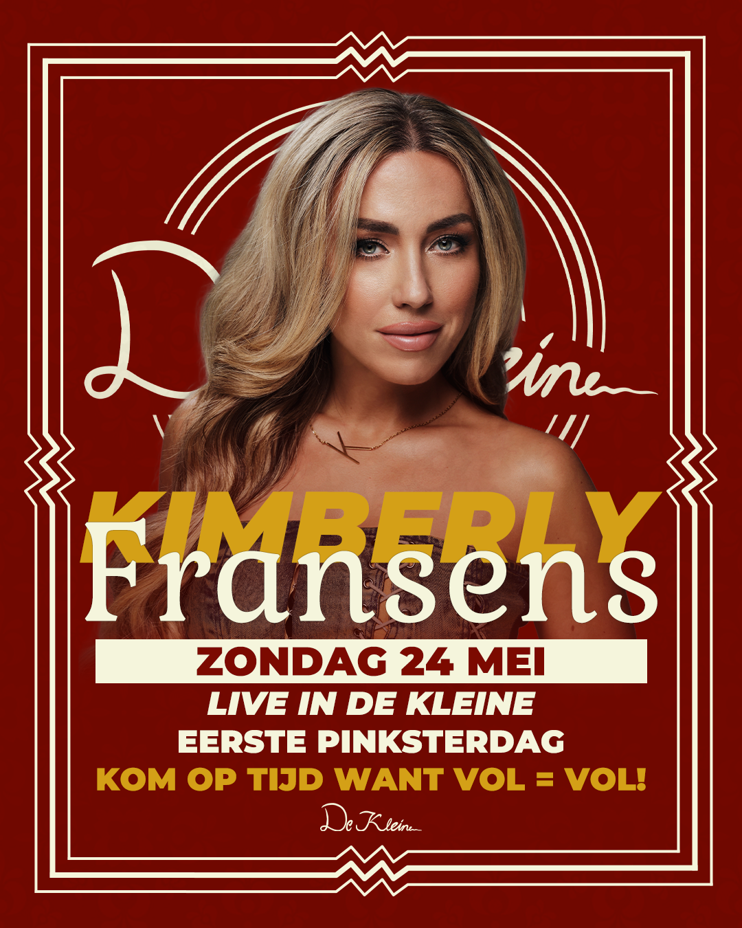 Kimberly Fransens op Eerste Pinksterdag