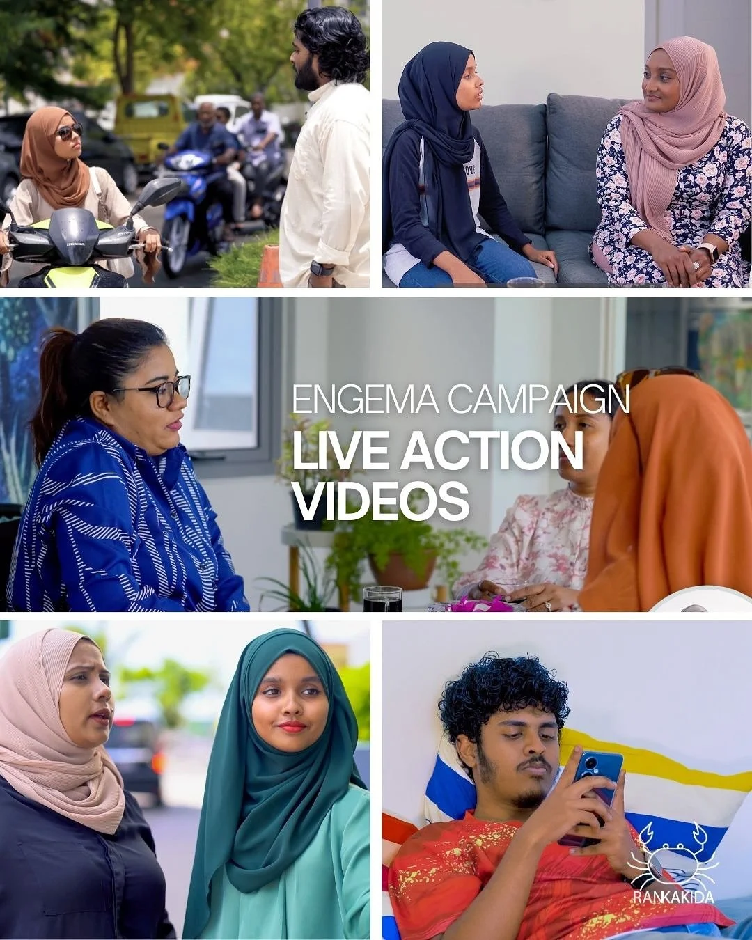 Live Action Video Series - ENGEMA Campaign

To boost engagement and capture the public&rsquo;s interest, we produced a series of 8 to 10 live-action videos for ENGEMA, each crafted in an engaging drama style. Running 1 to 3 minutes each, these videos